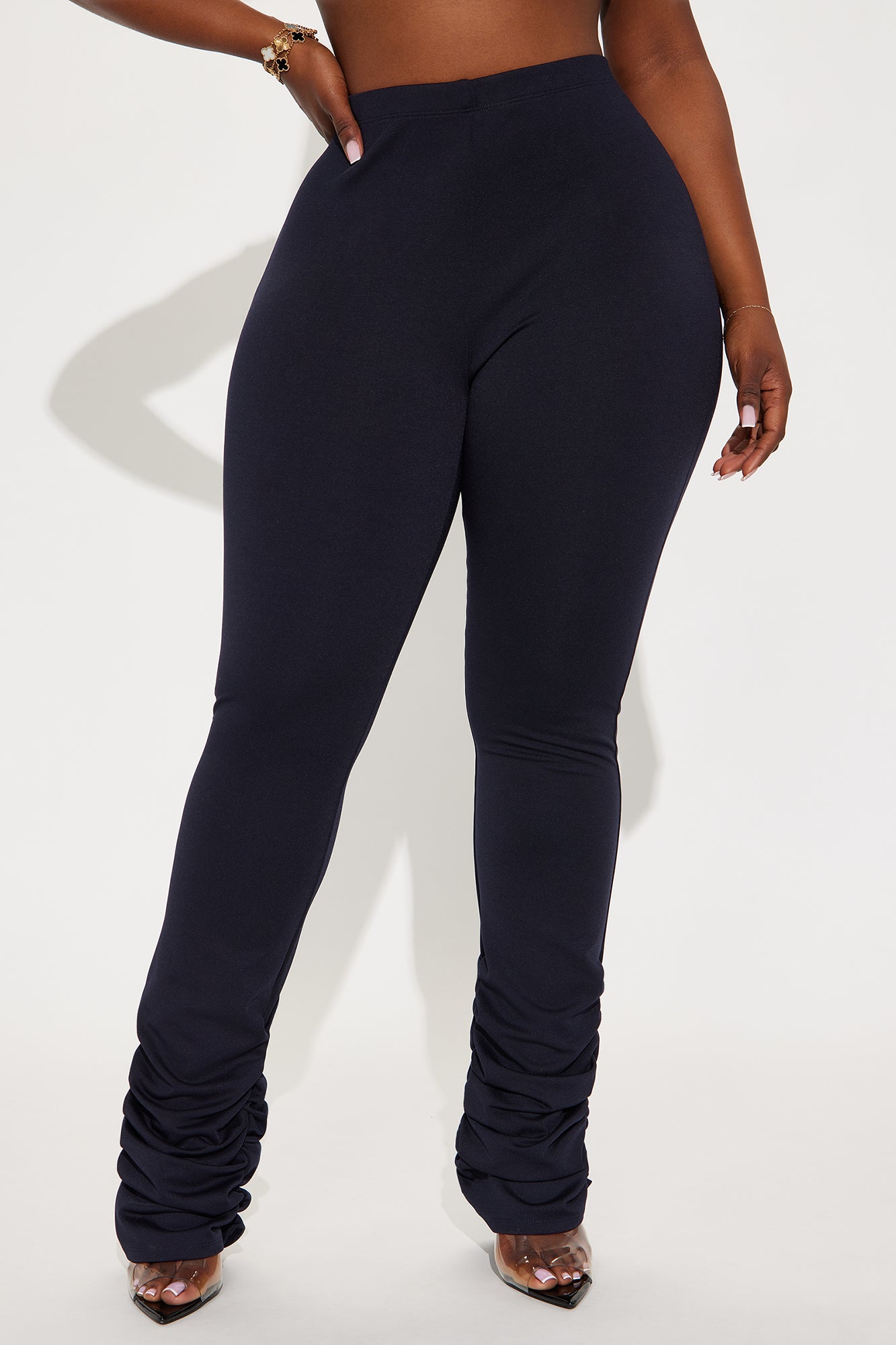 Love Galore Stacked Legging - Midnight Blue 