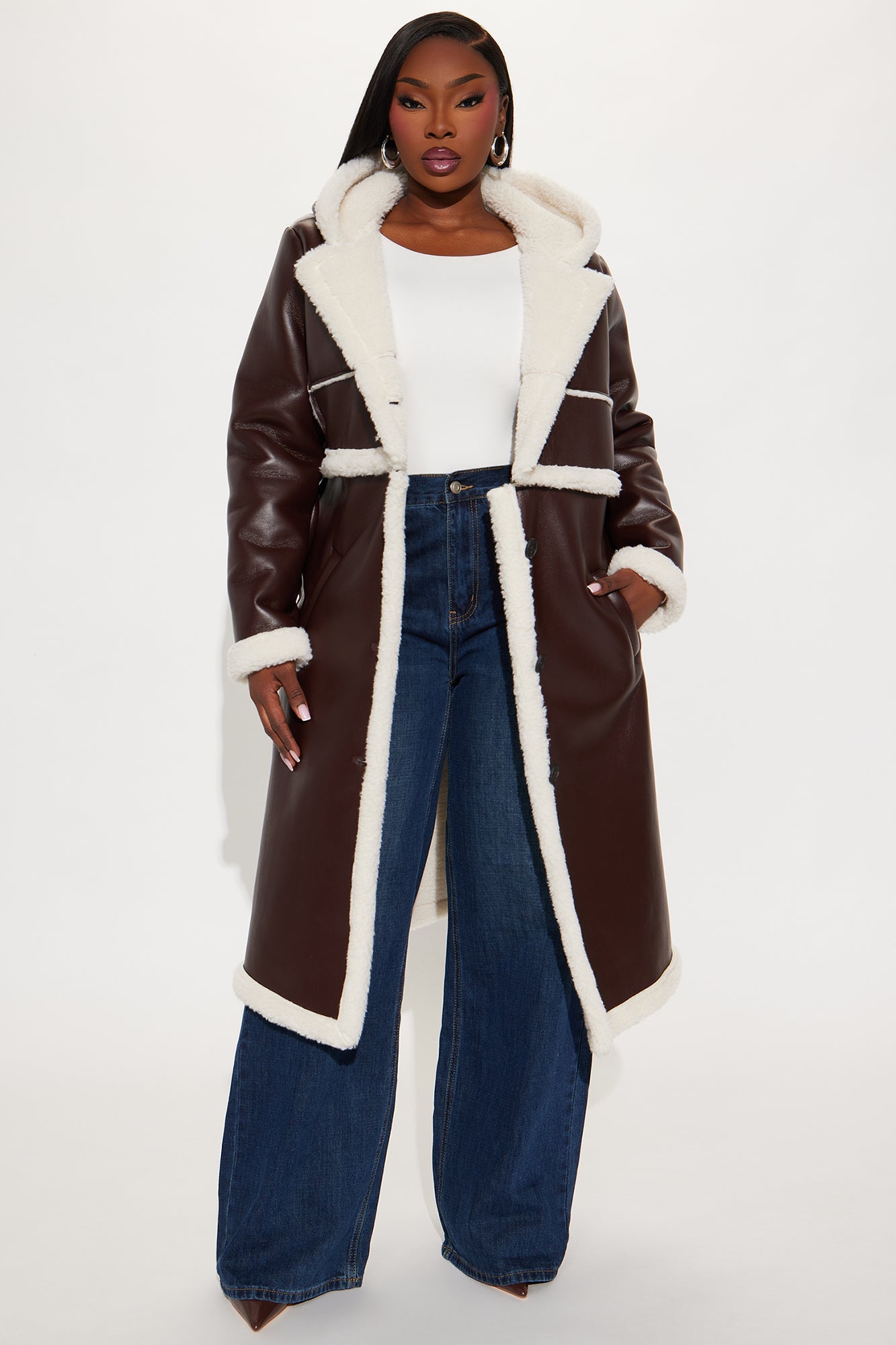 Better Than Your Next Convertible Trench Coat - Chocolate