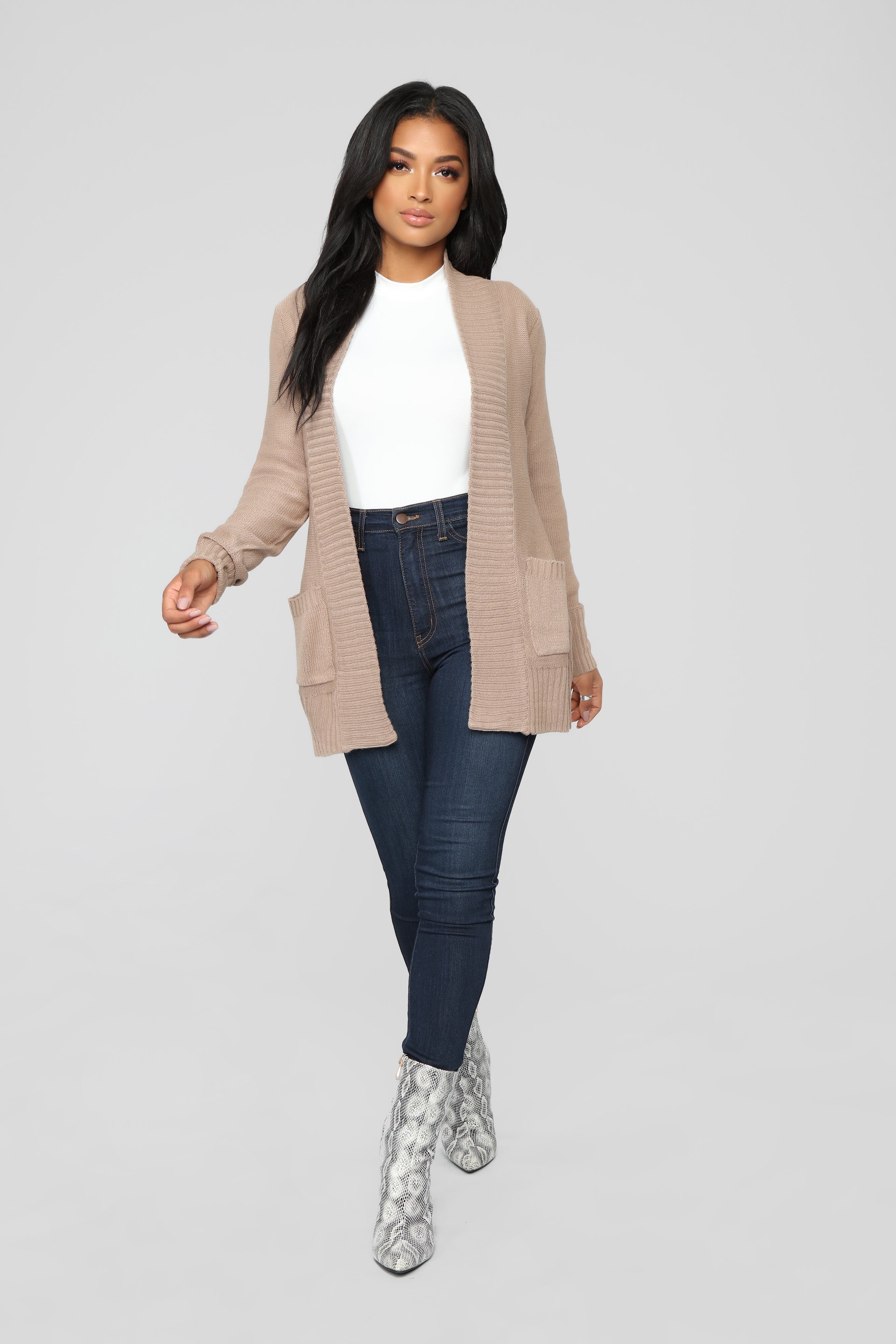 Moments After Cardigan - Khaki