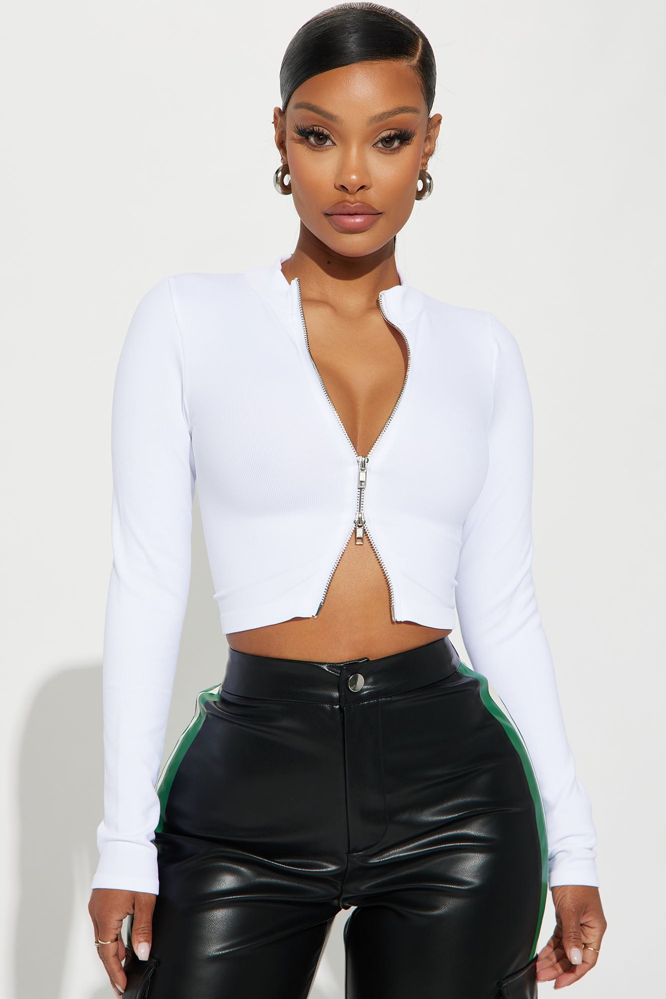 Never Too Faced Top - White