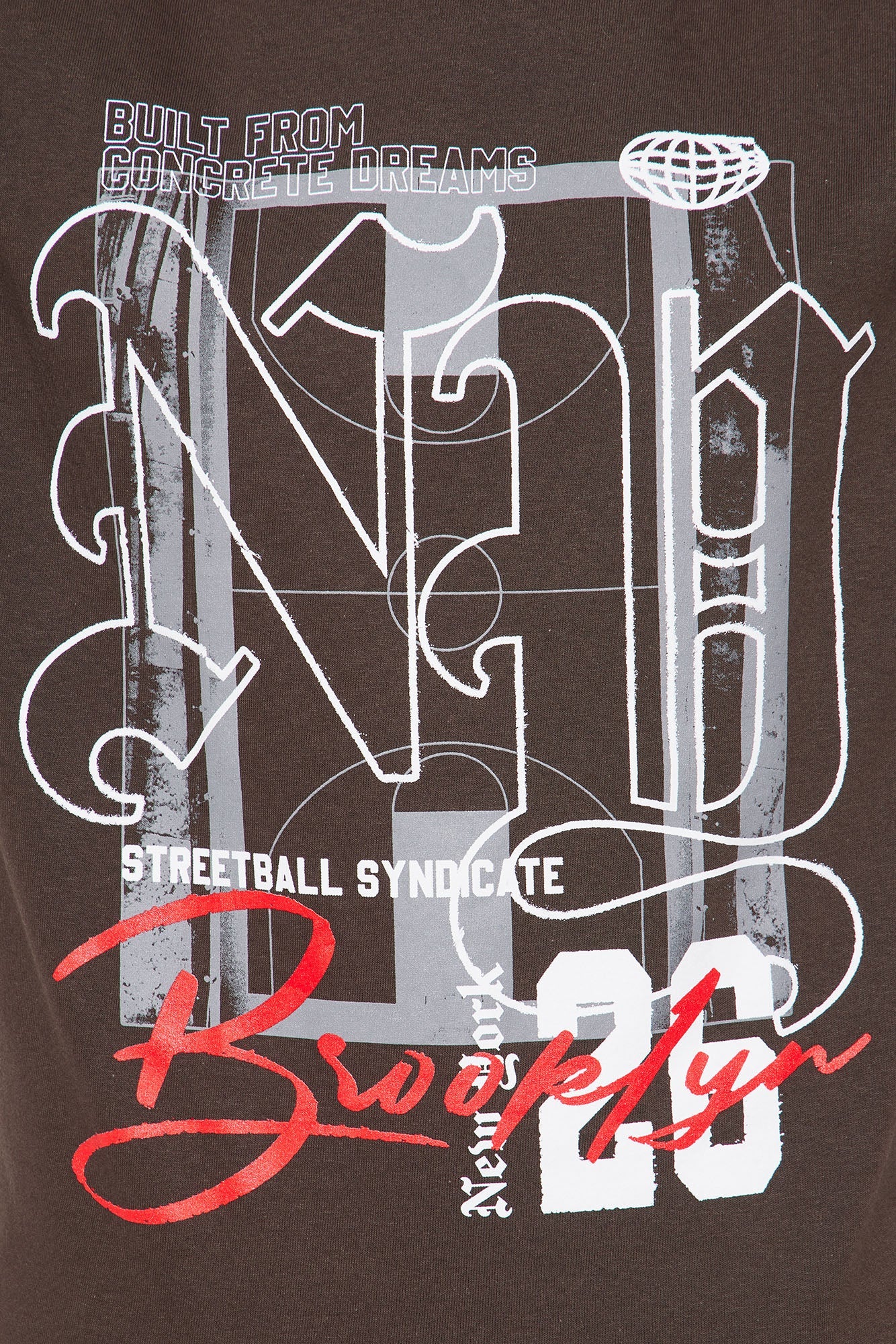 NYC 26 Tee - Brown