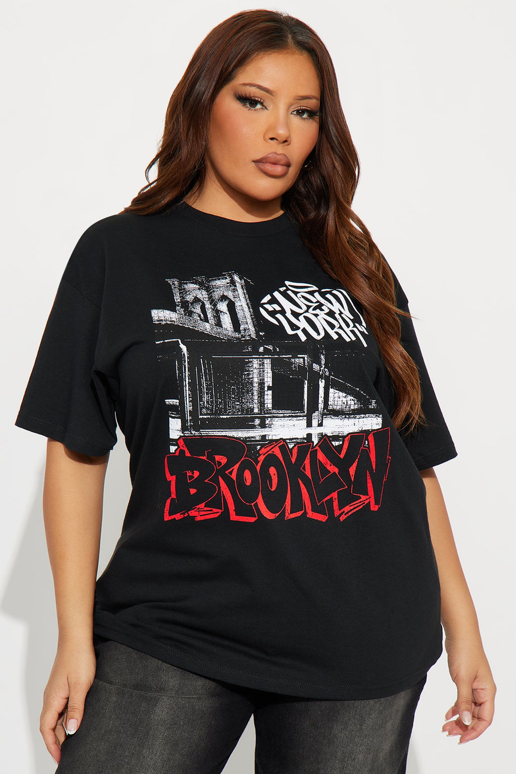 Brooklyn Bridge Tee - Black