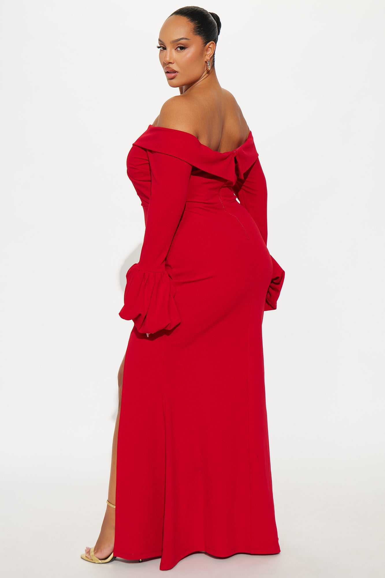 Nightlife Love Maxi Gown - Red
