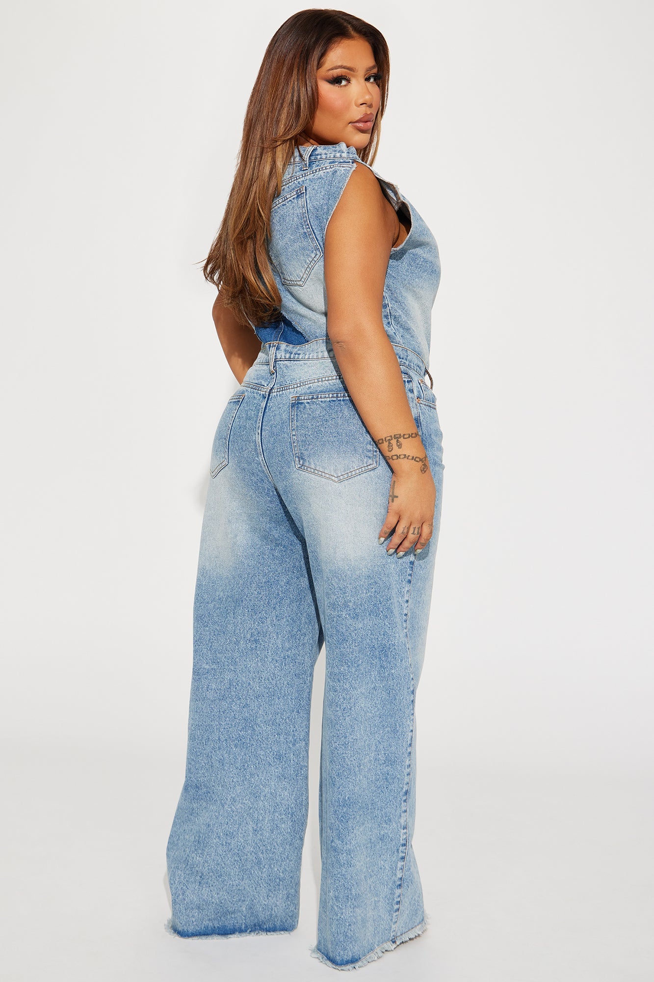 Dakota Denim Jumpsuit - Denim