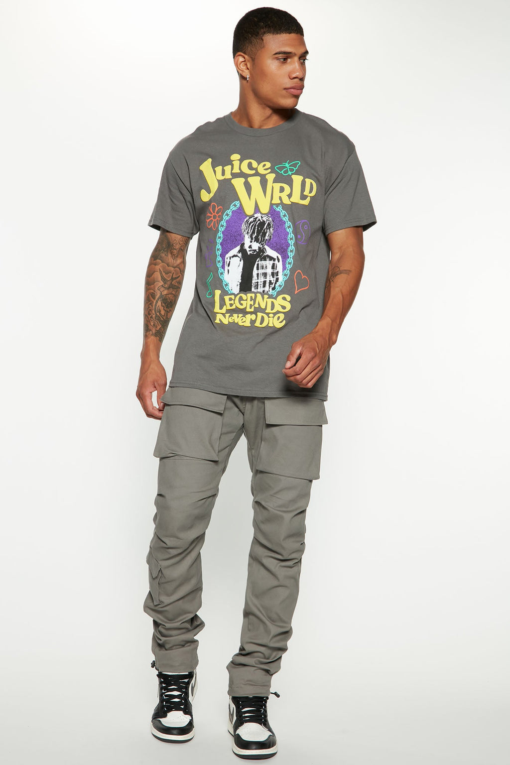 All Good Slim Cargo Pants - Charcoal