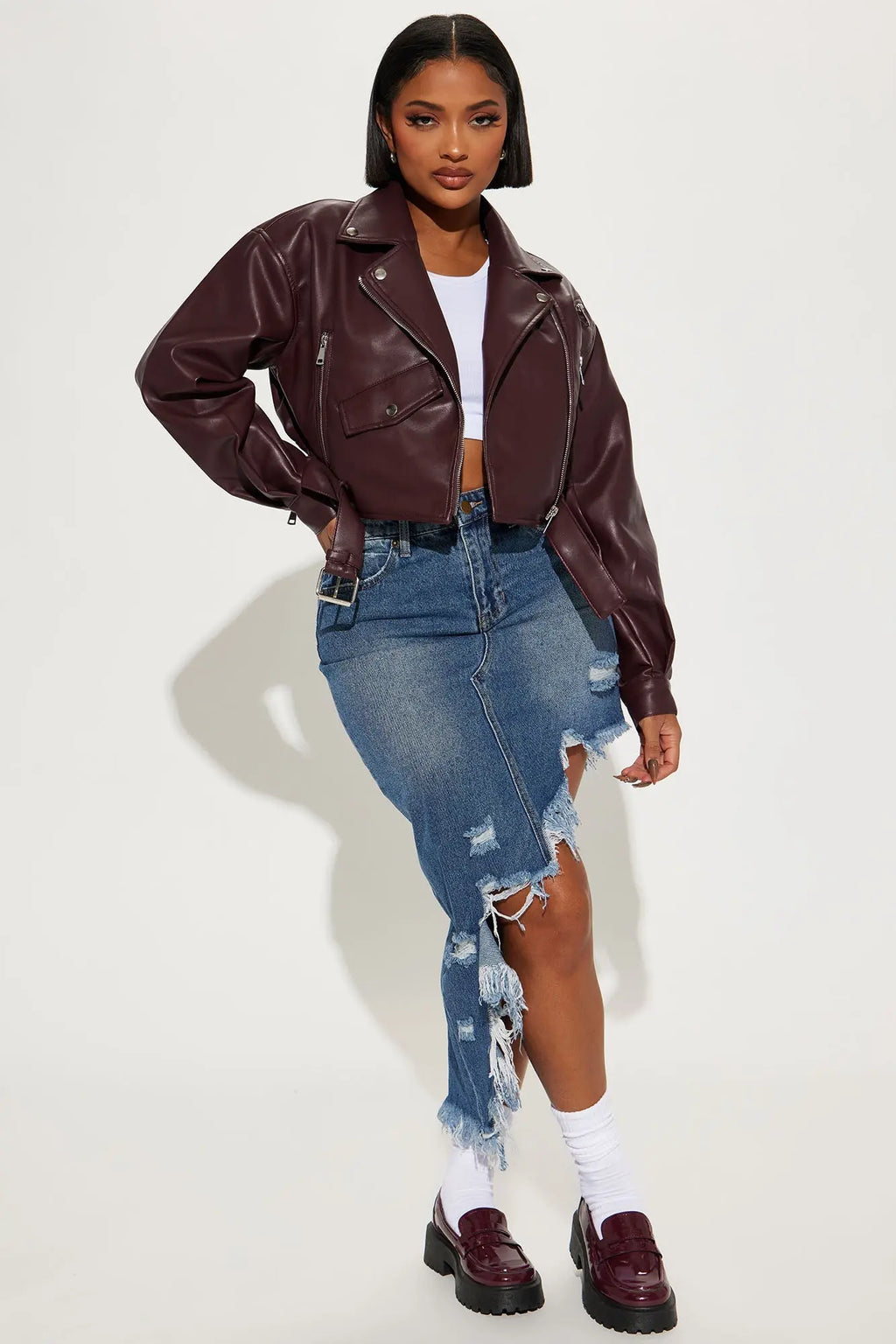 Heartbreaker Moto Jacket - Chocolate 