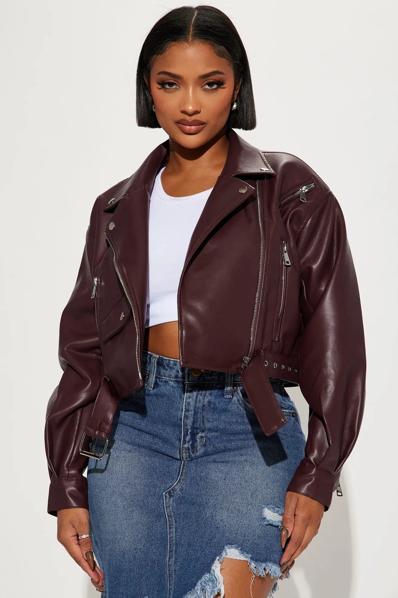 Heartbreaker Moto Jacket - Chocolate 