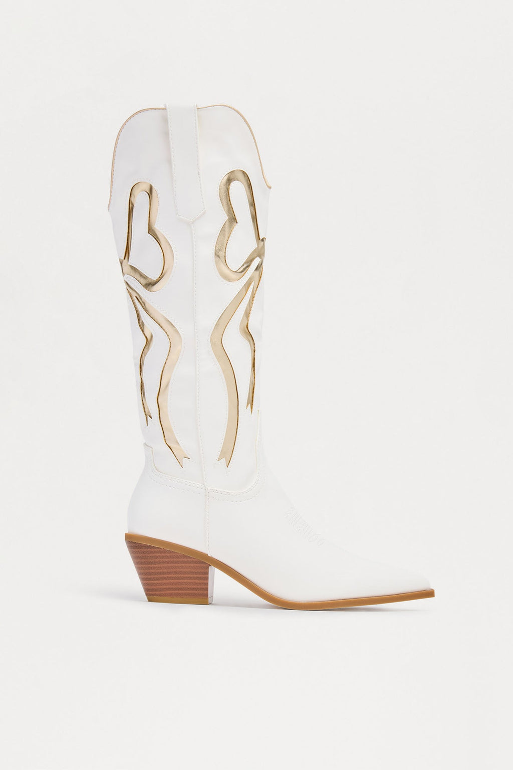 Truett Bow Cowboy Boots - White