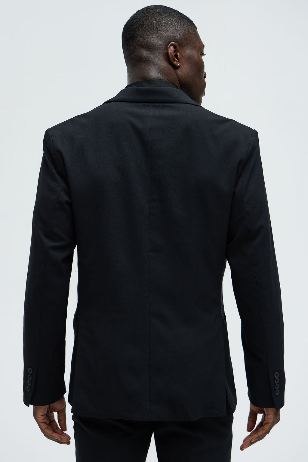 The Modern Stretch Suit Jacket - Black