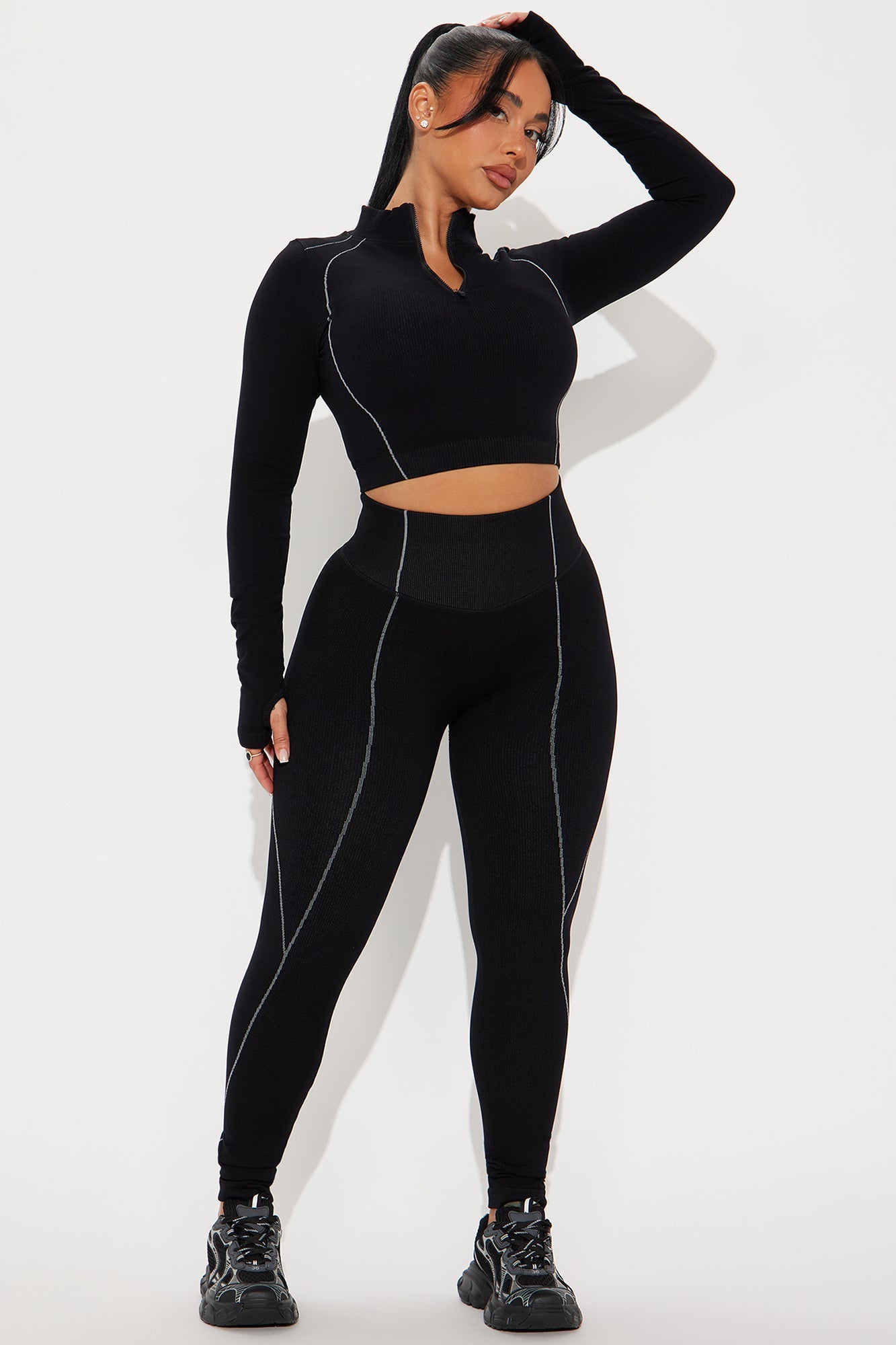 Clean Lines Active Set - Black