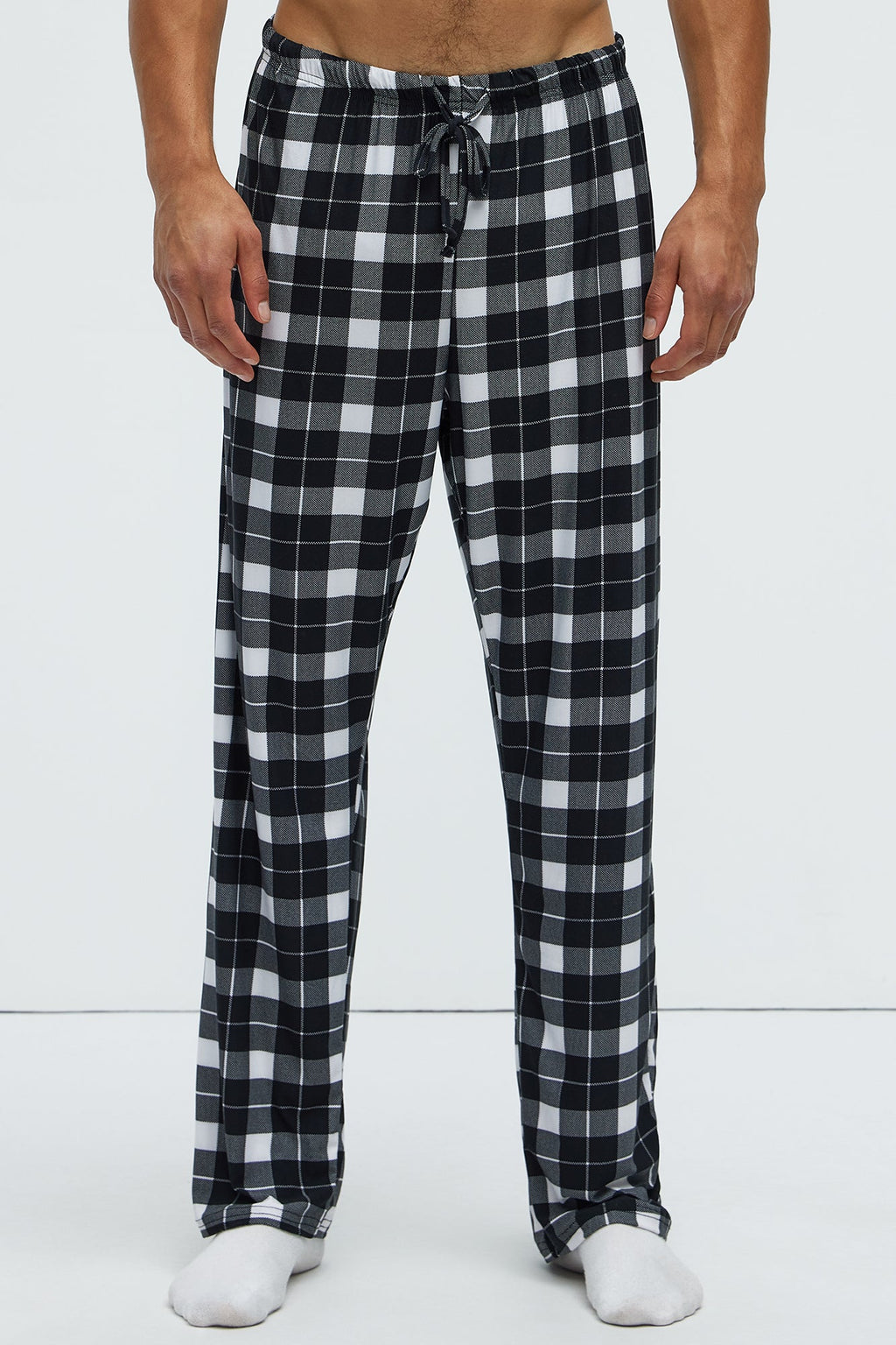 I'm With Naughty Christmas Holiday PJ Set - Black