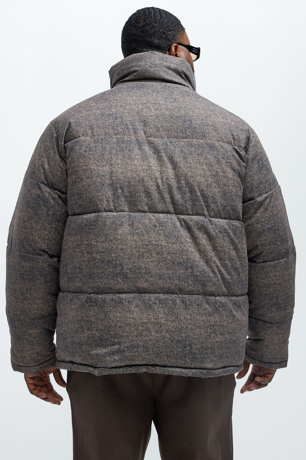 Rowdy Puffer Jacket - Blue/combo