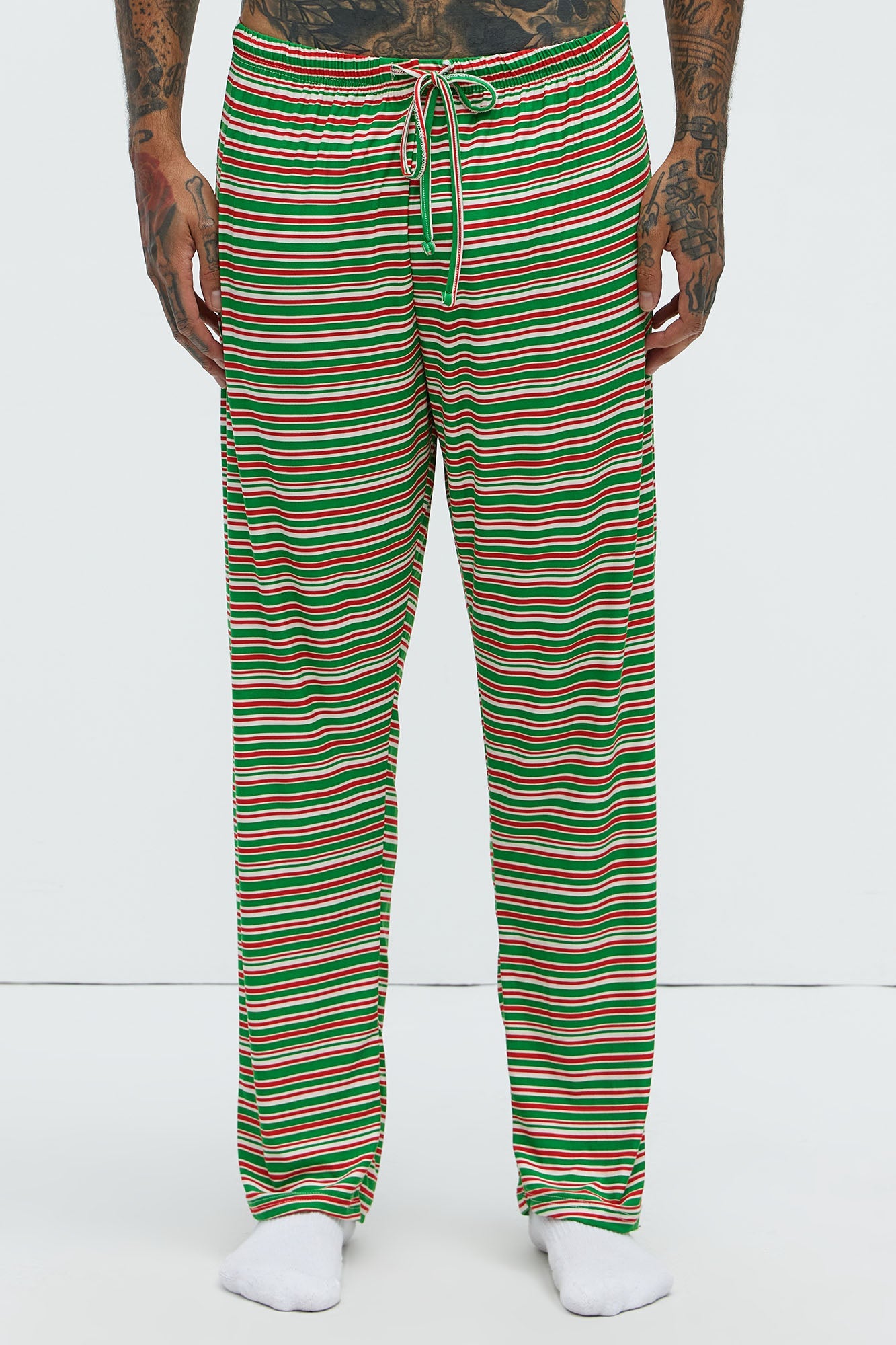 Reason For The Season Holiday PJ Set - White/combo