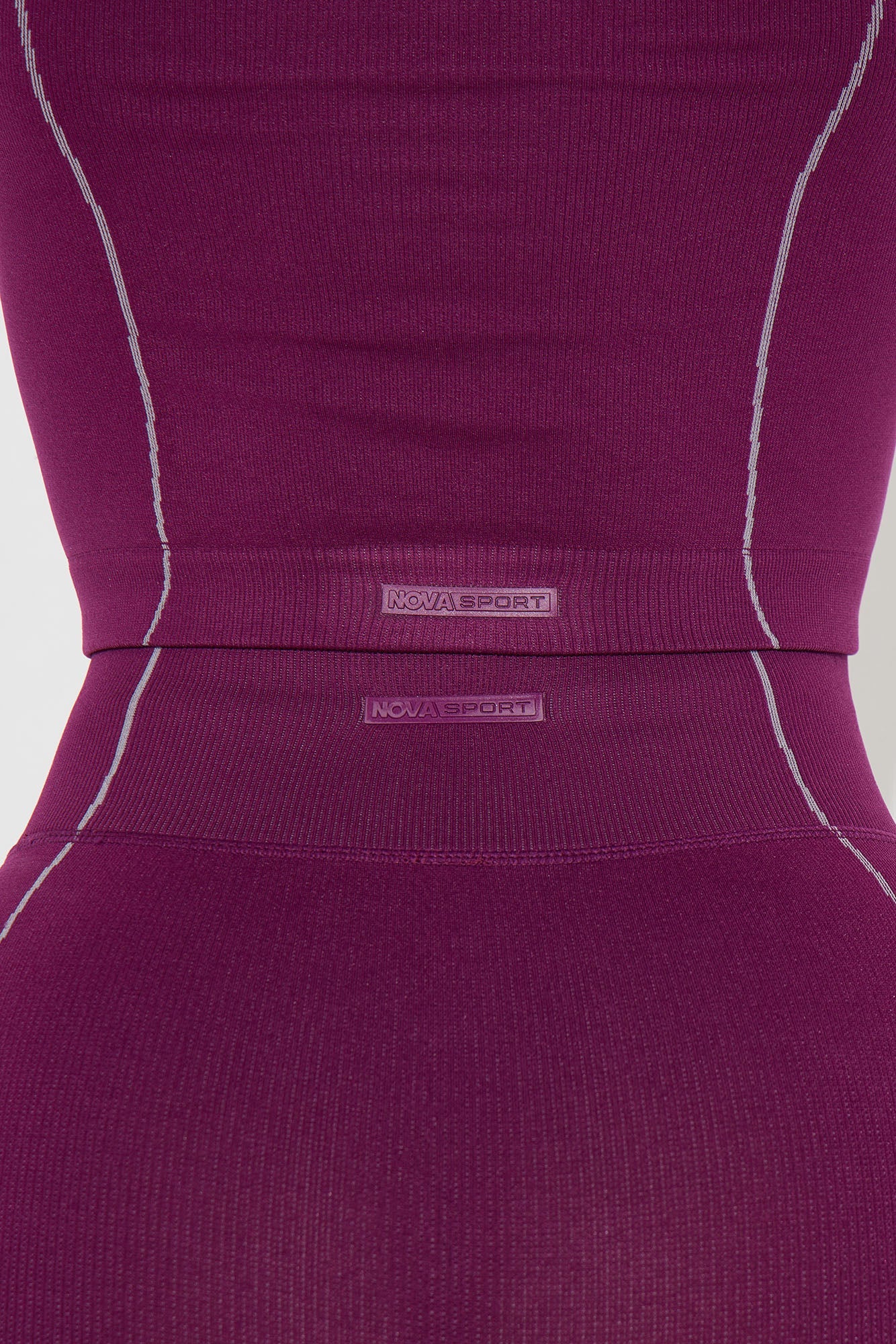 Clean Lines Active Set - Plum