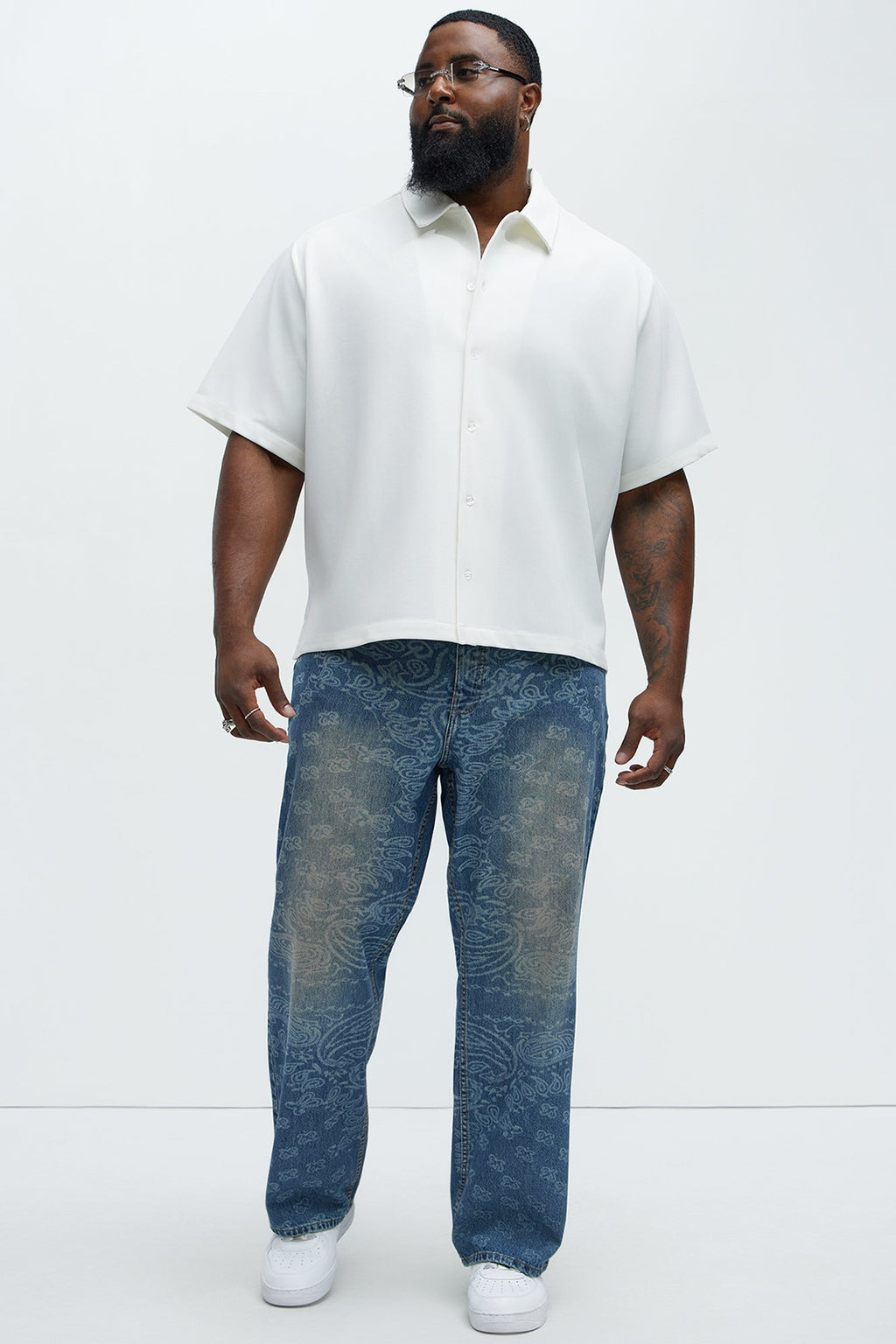 Paisley Last Straight Jeans - Medium Wash