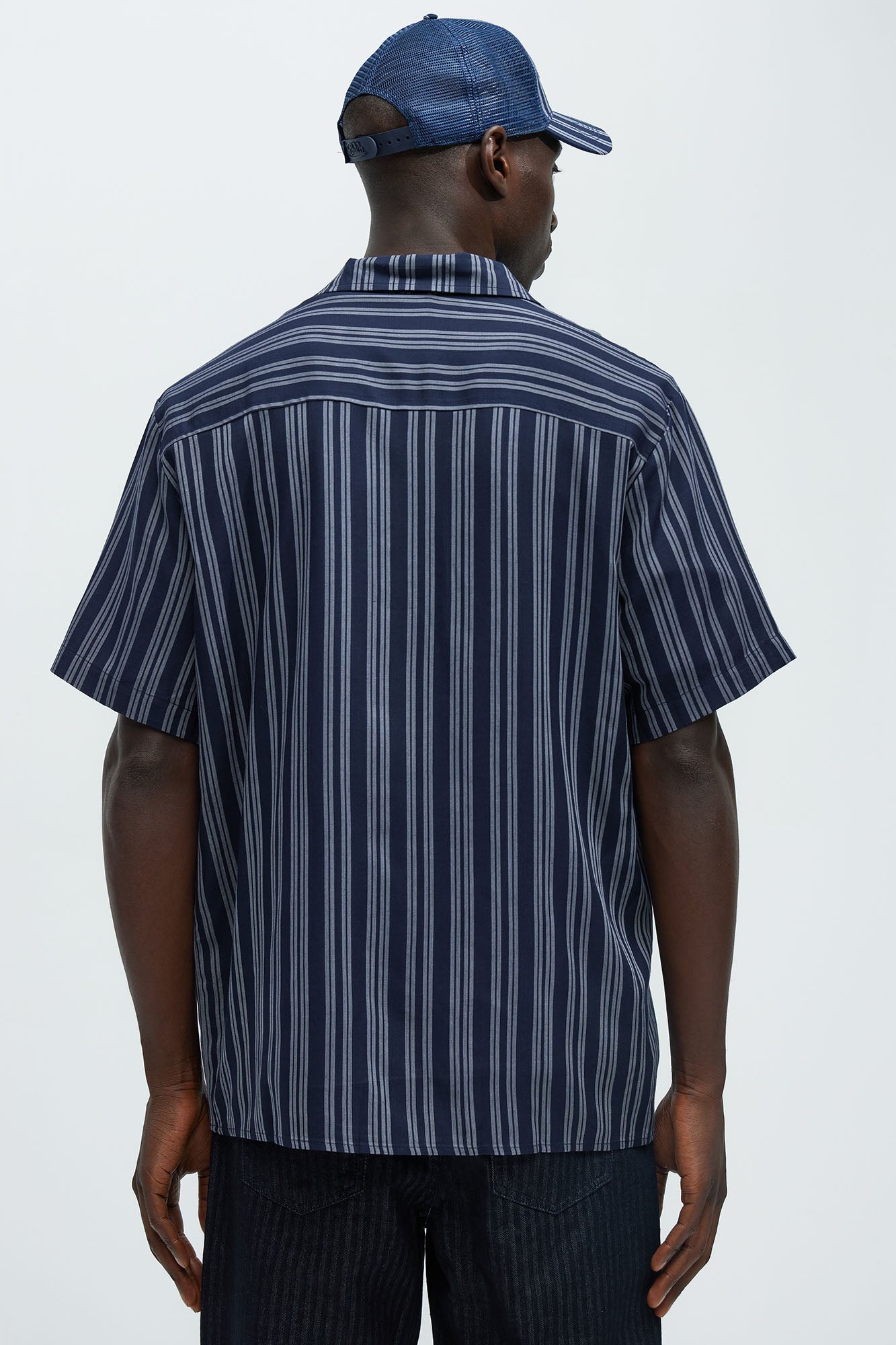 Von Dutch Patch Shirt - Blue/combo