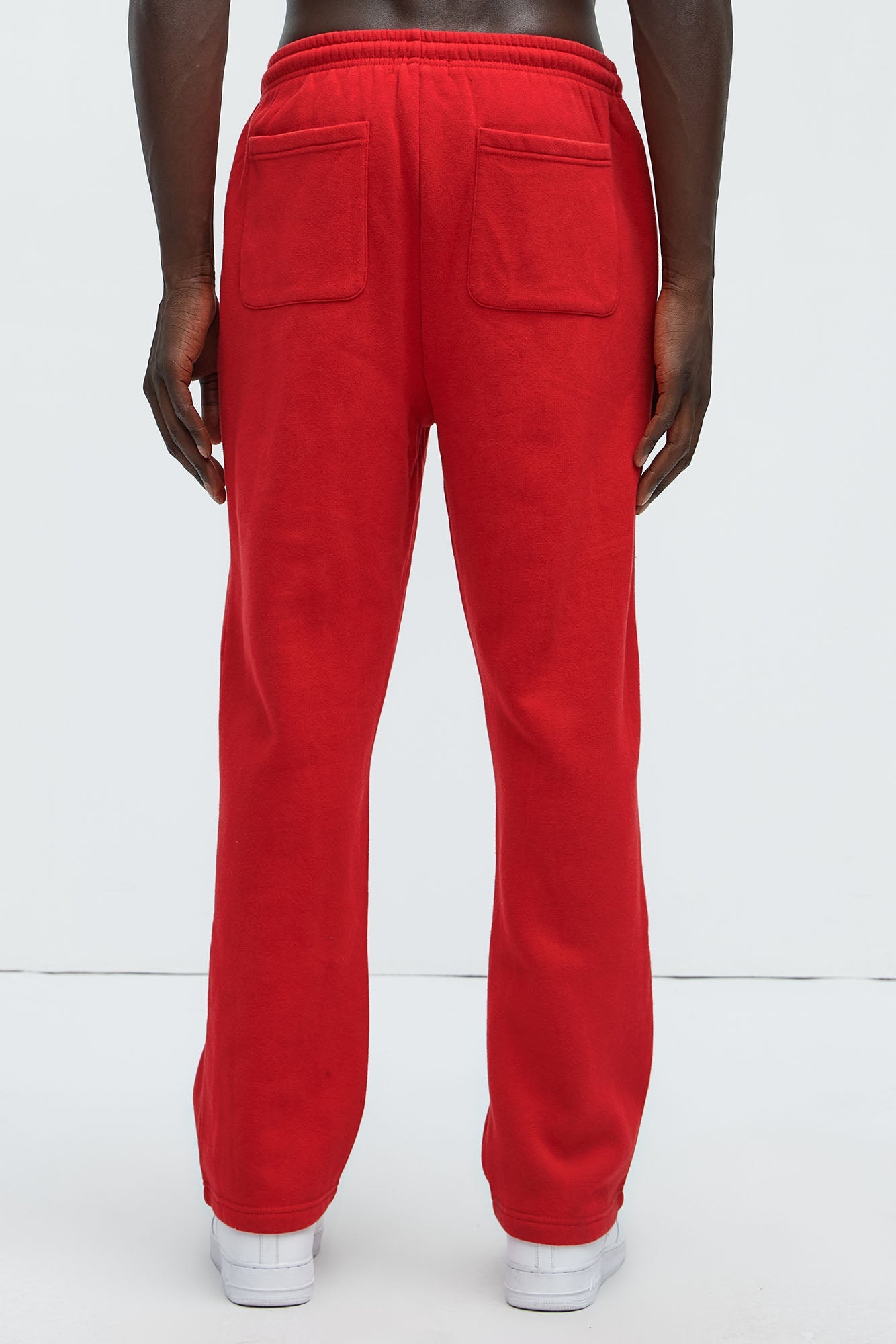 Tyson Just Go With It Straight Sweatpants - Red