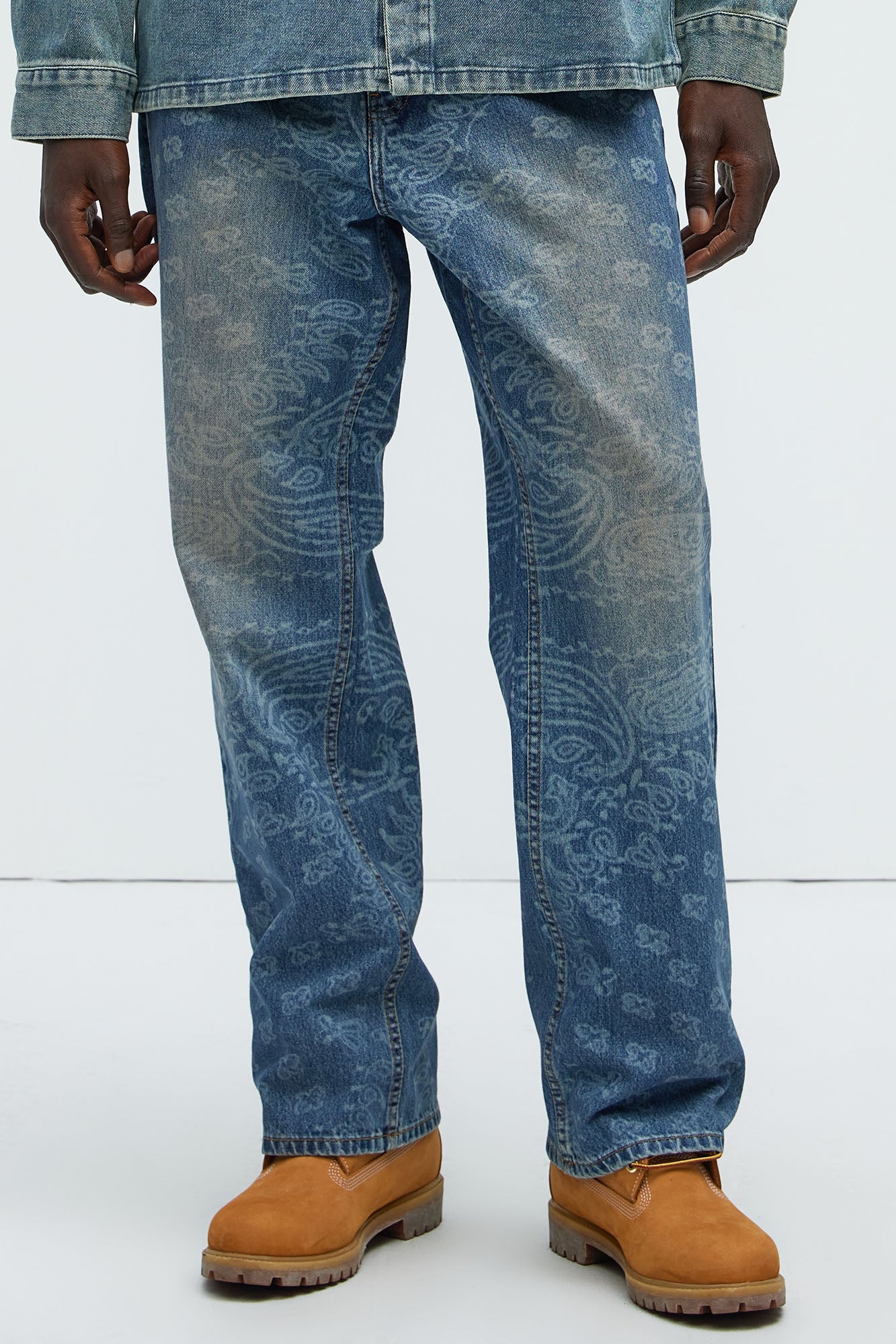 Paisley Last Straight Jeans - Medium Wash