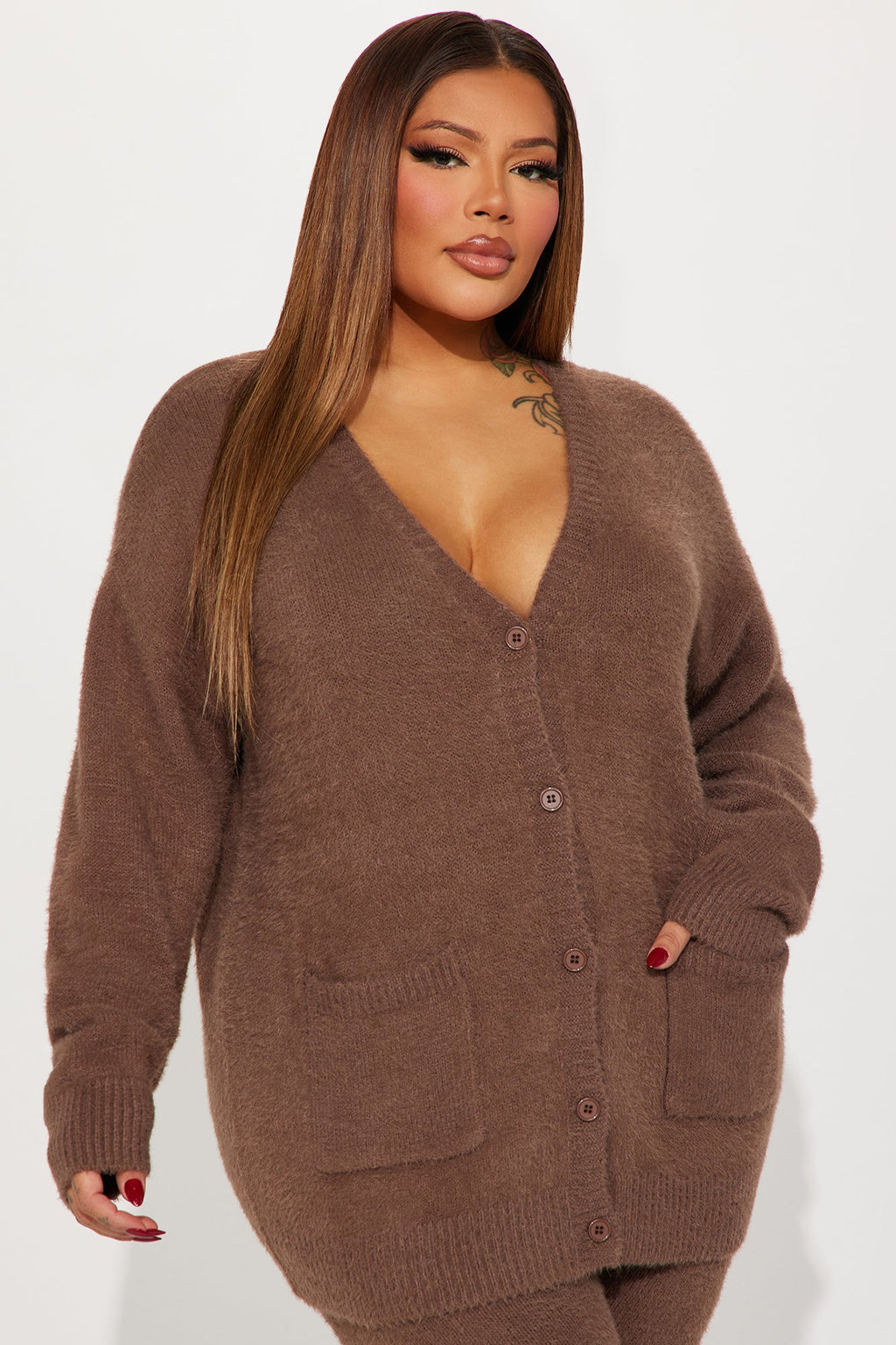 Lola Sweater Legging Set - Mocha
