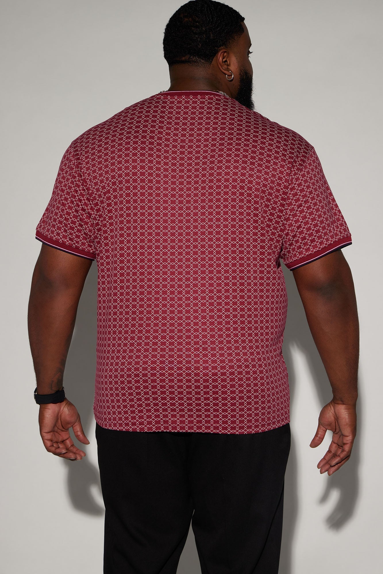 Grindin Short Sleeve Tee - Burgundy