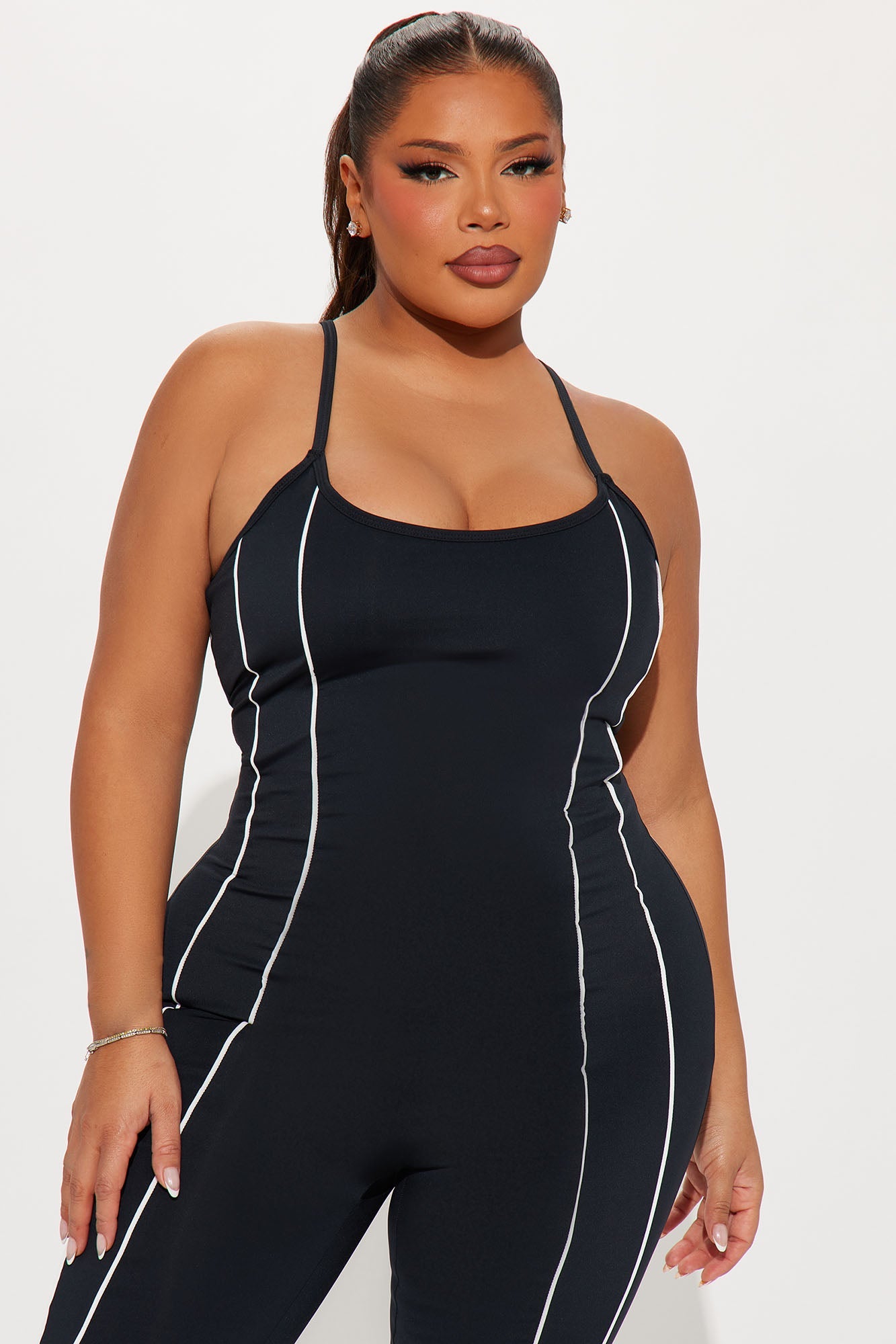 Next Spin Elevate Active Jumpsuit - Black