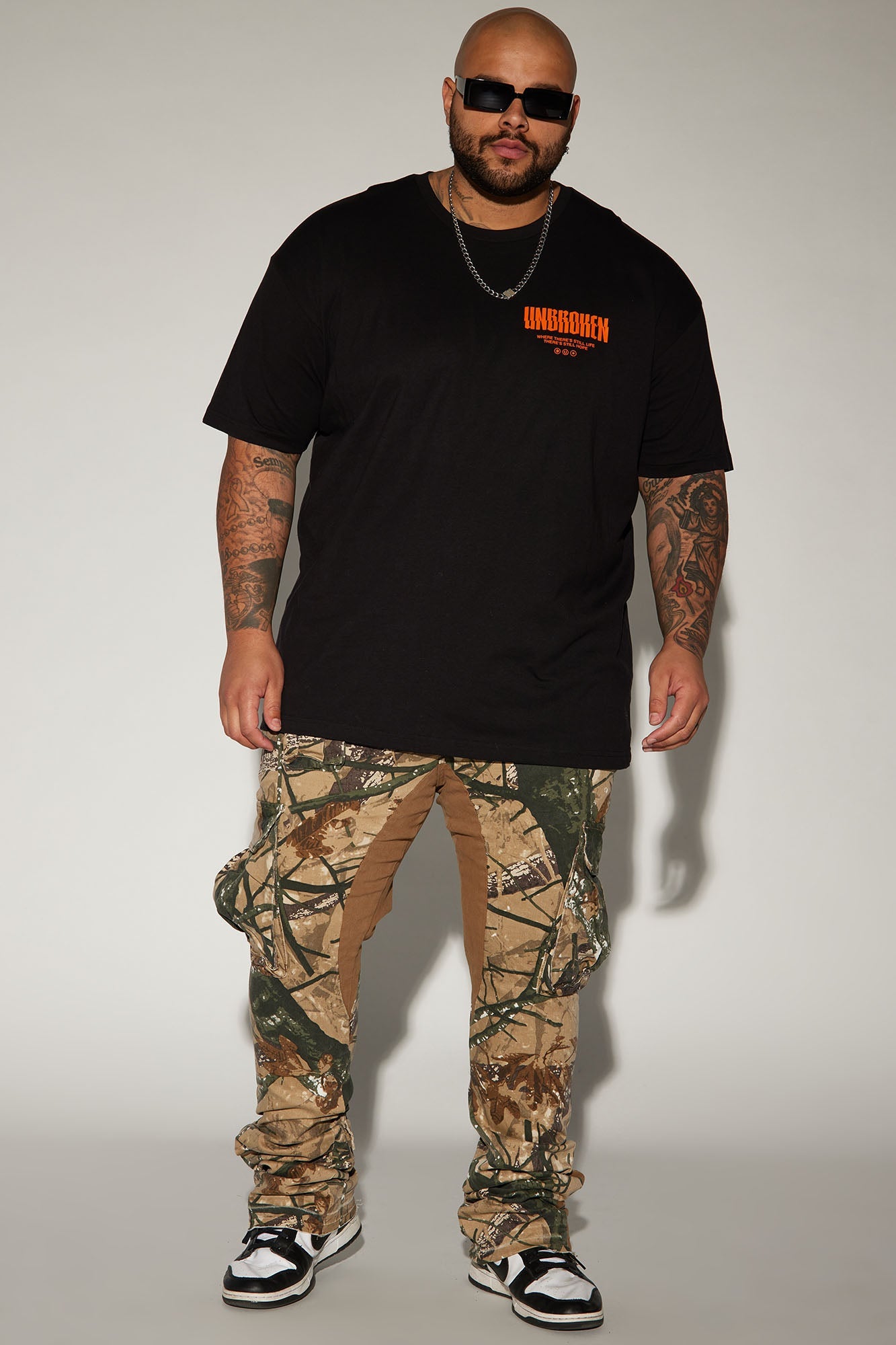 Unbroken And Free Short Sleeve Tee - Black