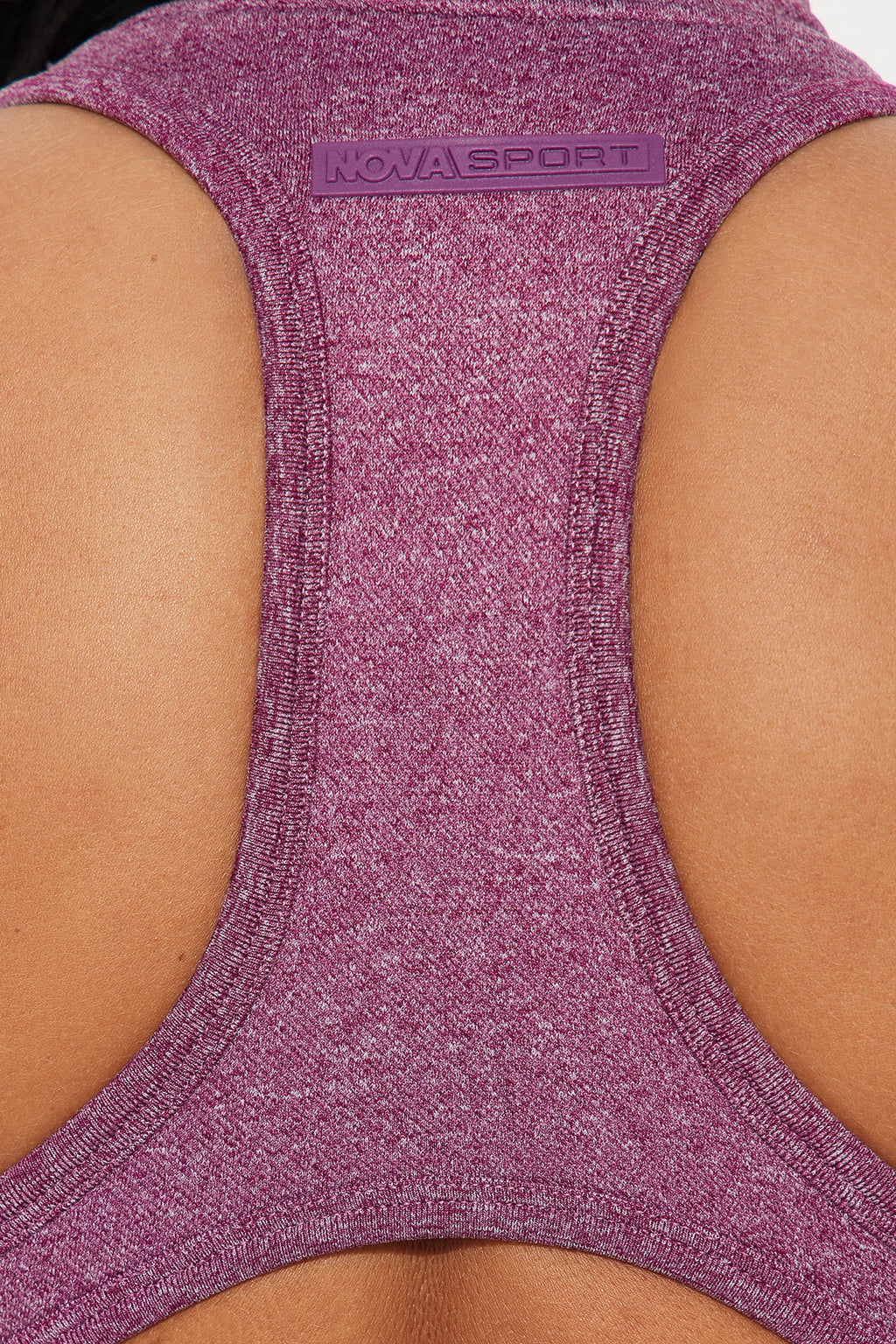 Cycle It Out Infinity Seamless Active Romper - Plum