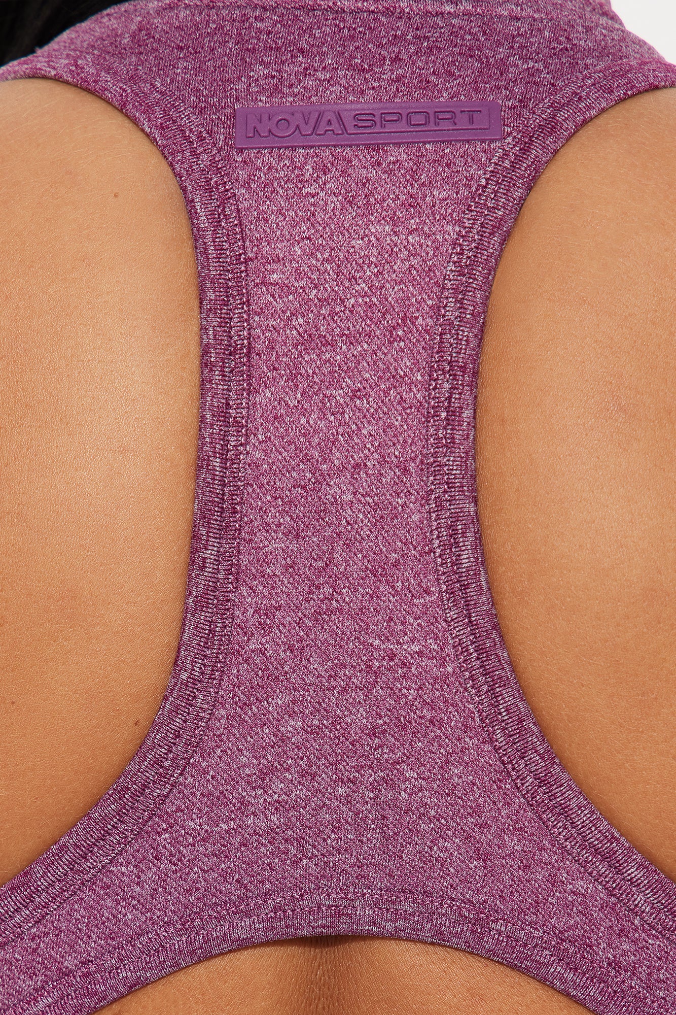 Cycle It Out Infinity Seamless Active Romper - Plum