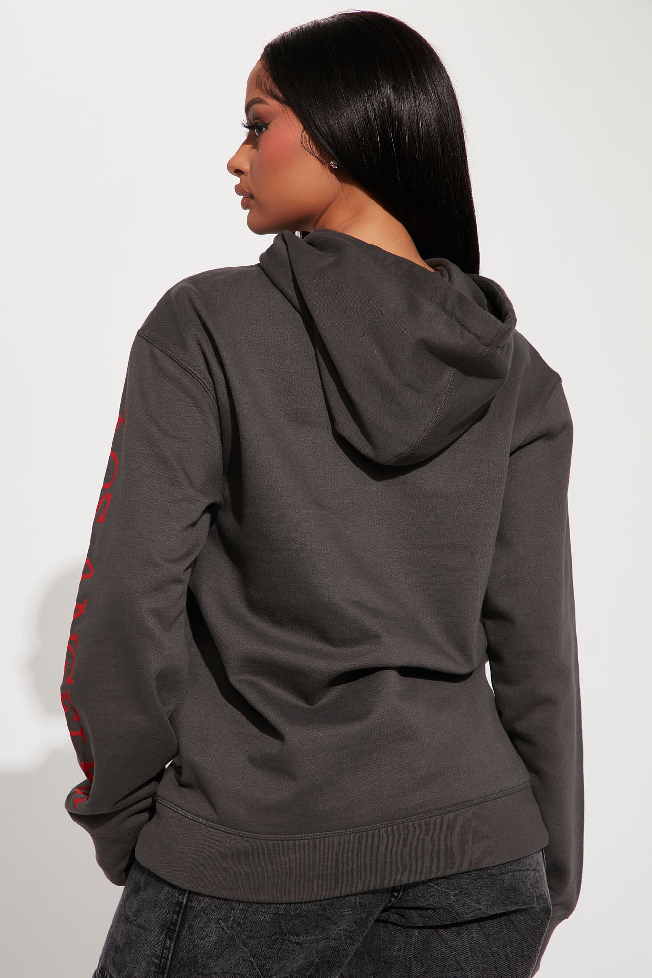 Ed Hardy Tiger Hoodie - Charcoal