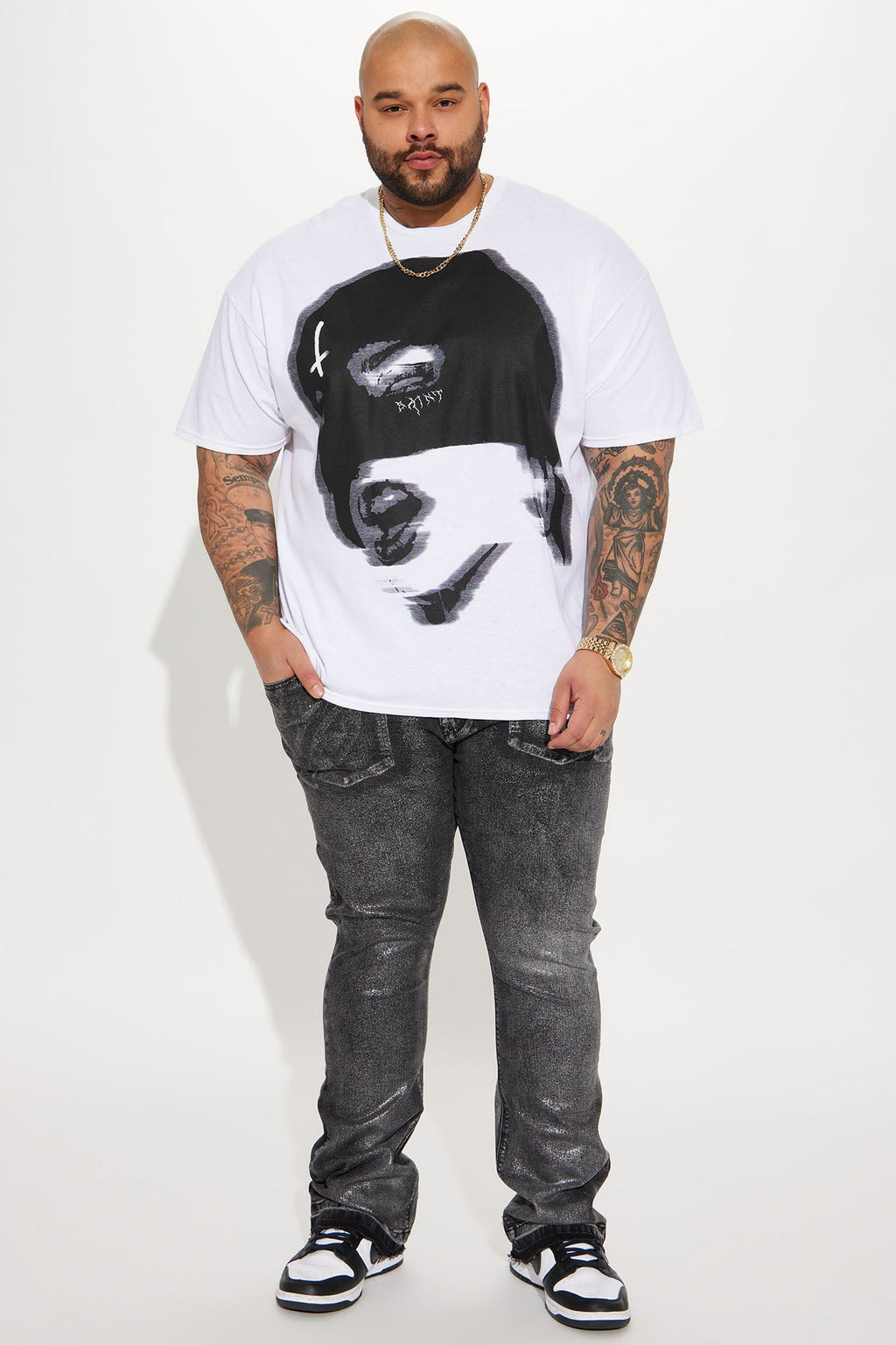 Evil Good Short Sleeve Tee - White