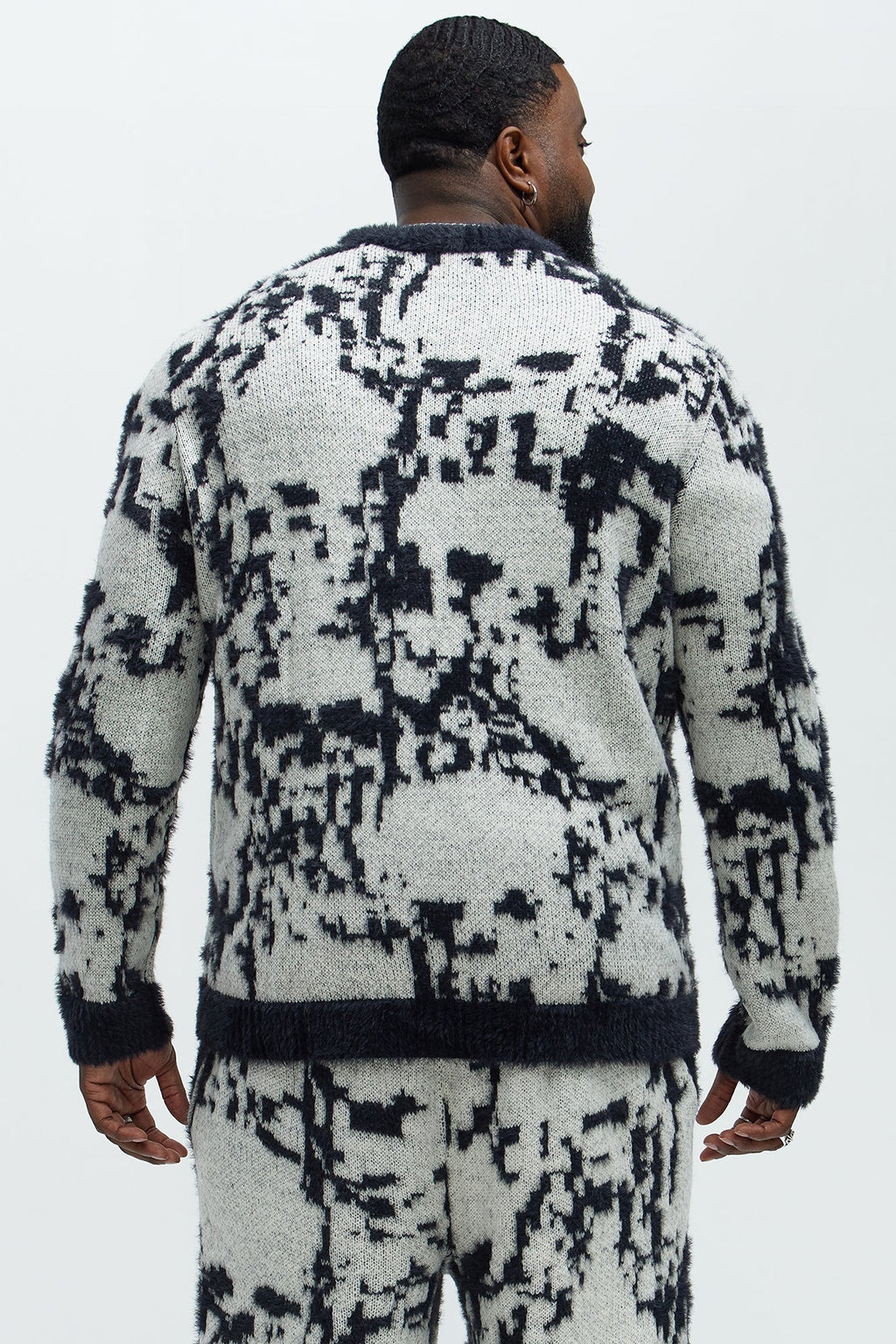 Sparrow Crewneck Sweater - Black