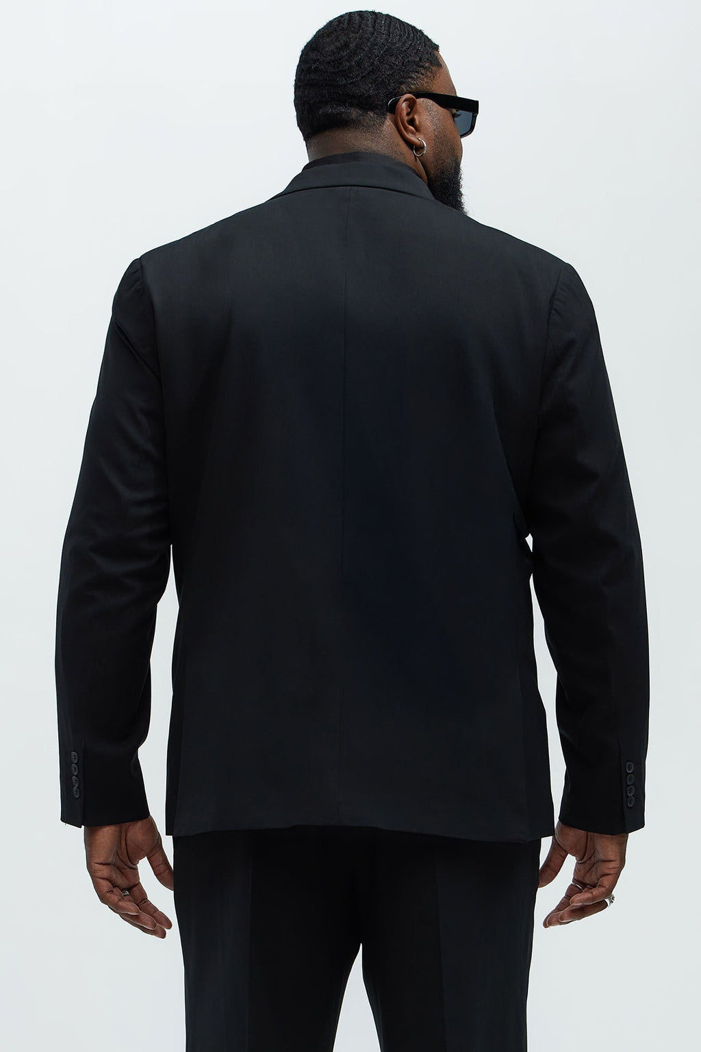 The Modern Stretch Suit Jacket - Black