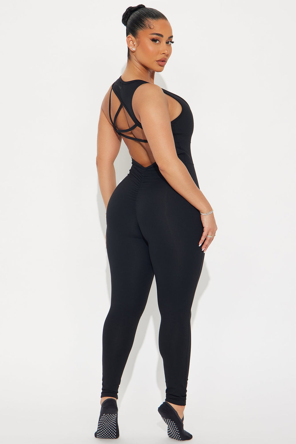 Natural Curve Super Soft Active Jumpsuit - Black