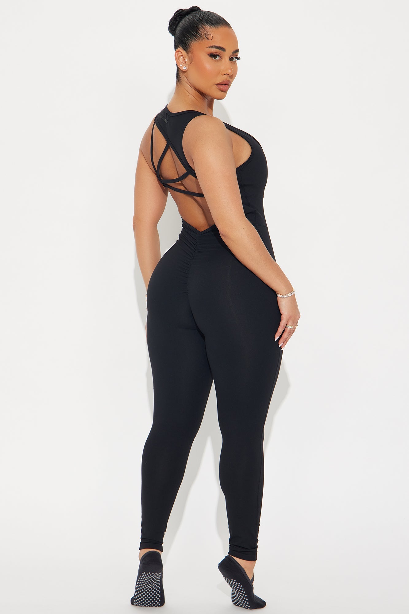 Natural Curve Super Soft Active Jumpsuit - Black