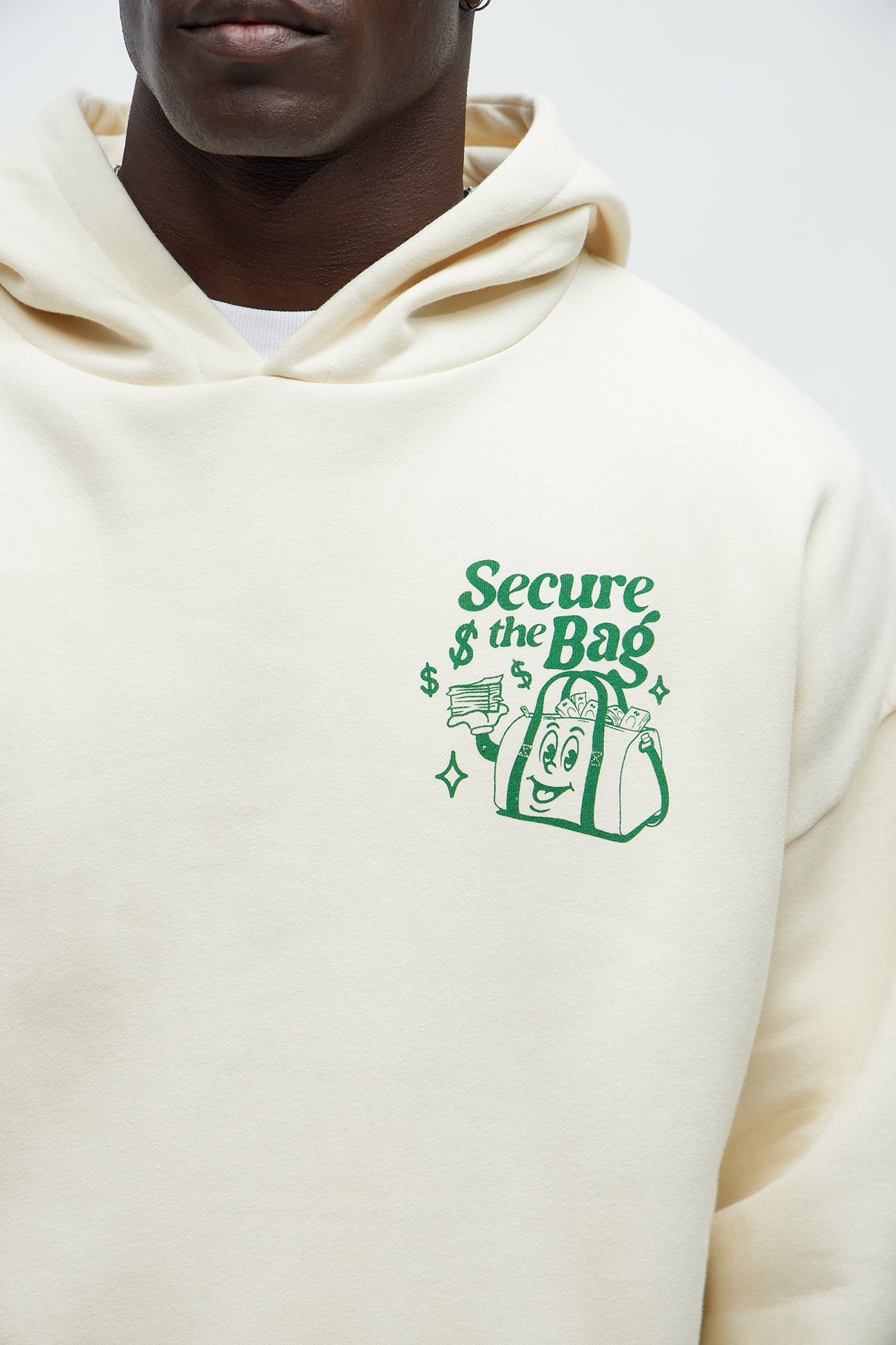 Stack That Cash Hoodie - Tan