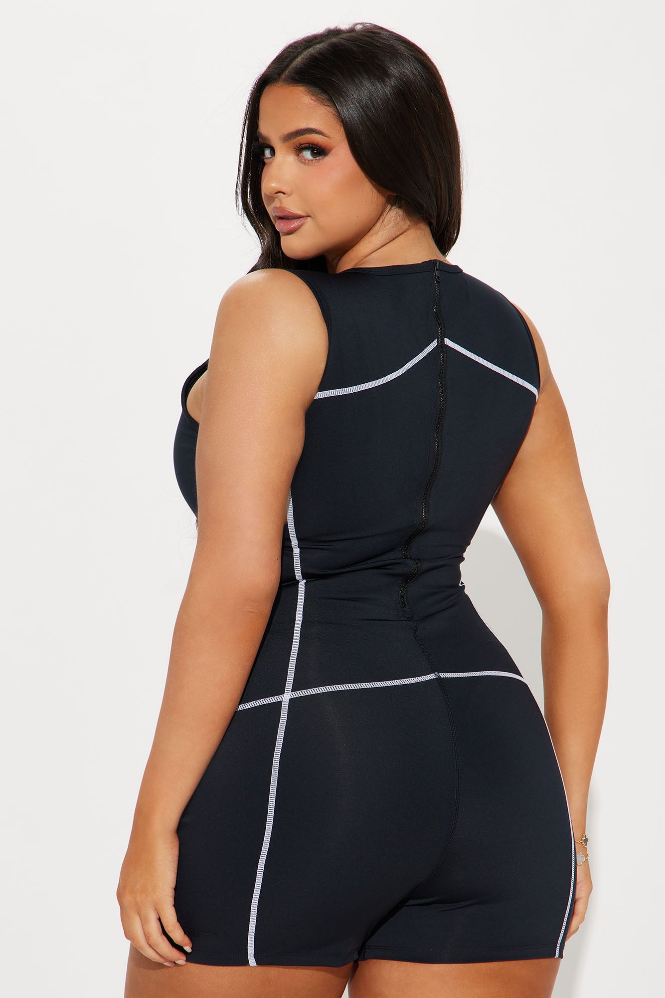 Pedal Princess Elevate Active Romper - Black