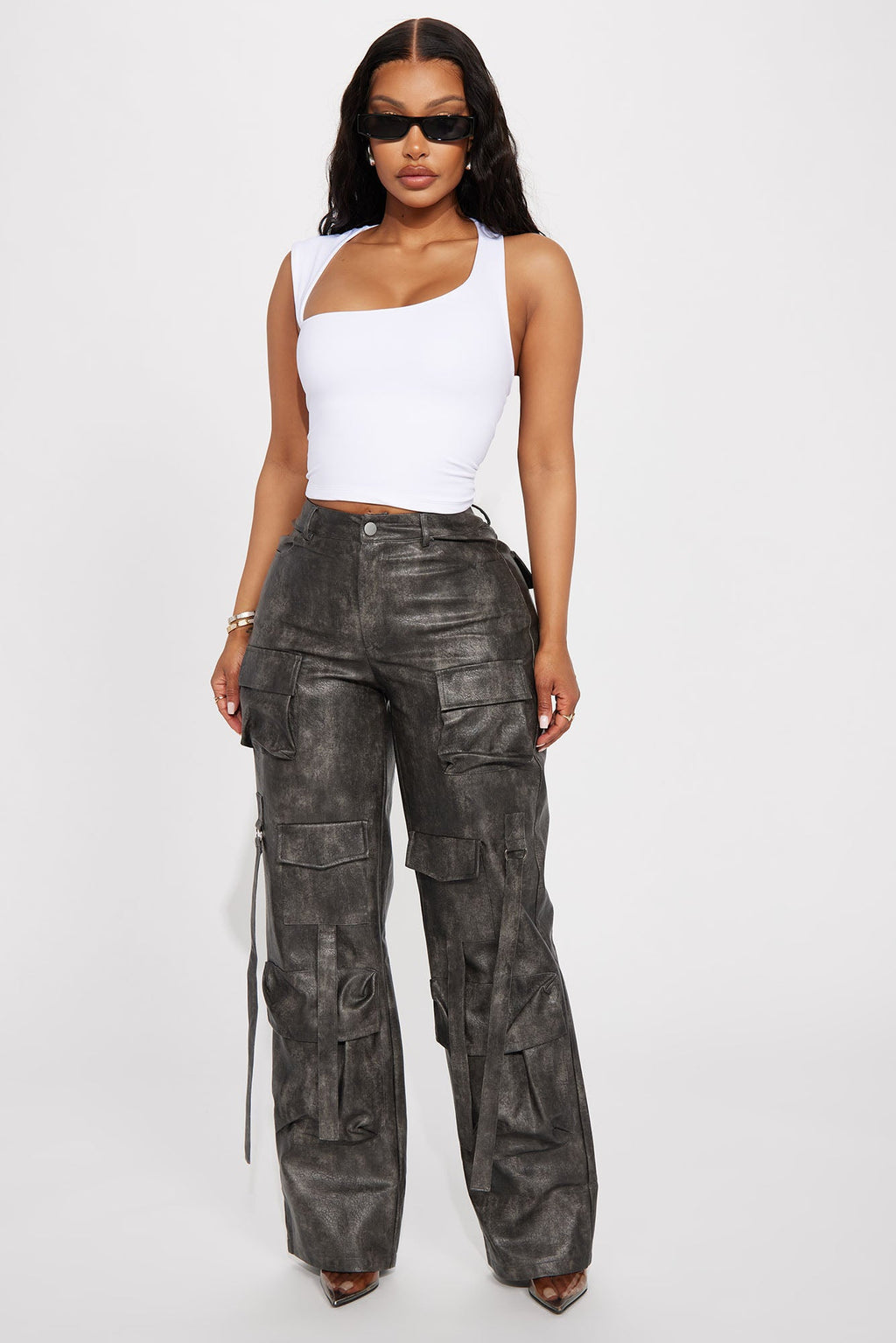 Dusk Till Dawn Seamless Top - White