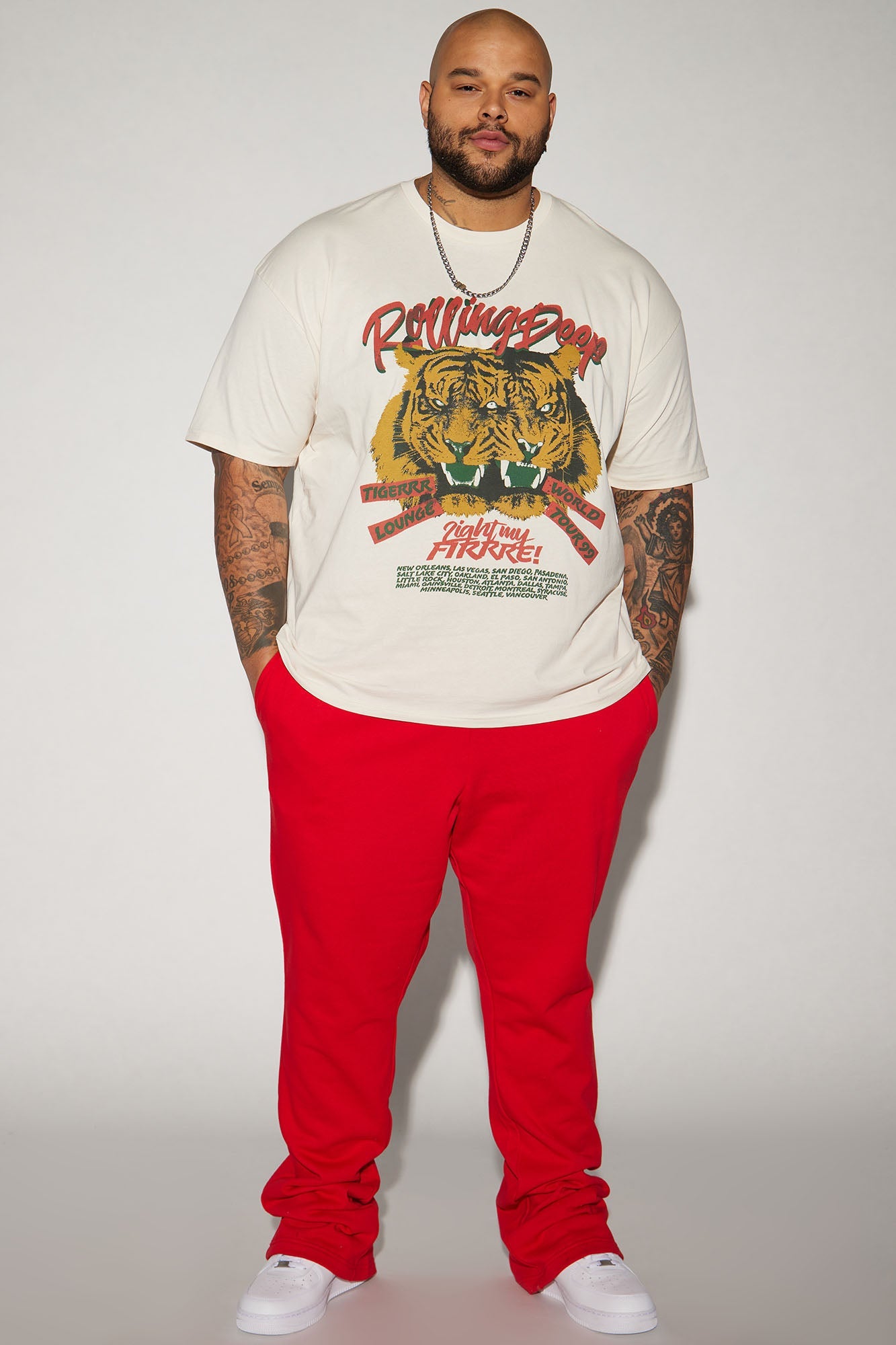 Rolling Short Sleeve Tee - Off White