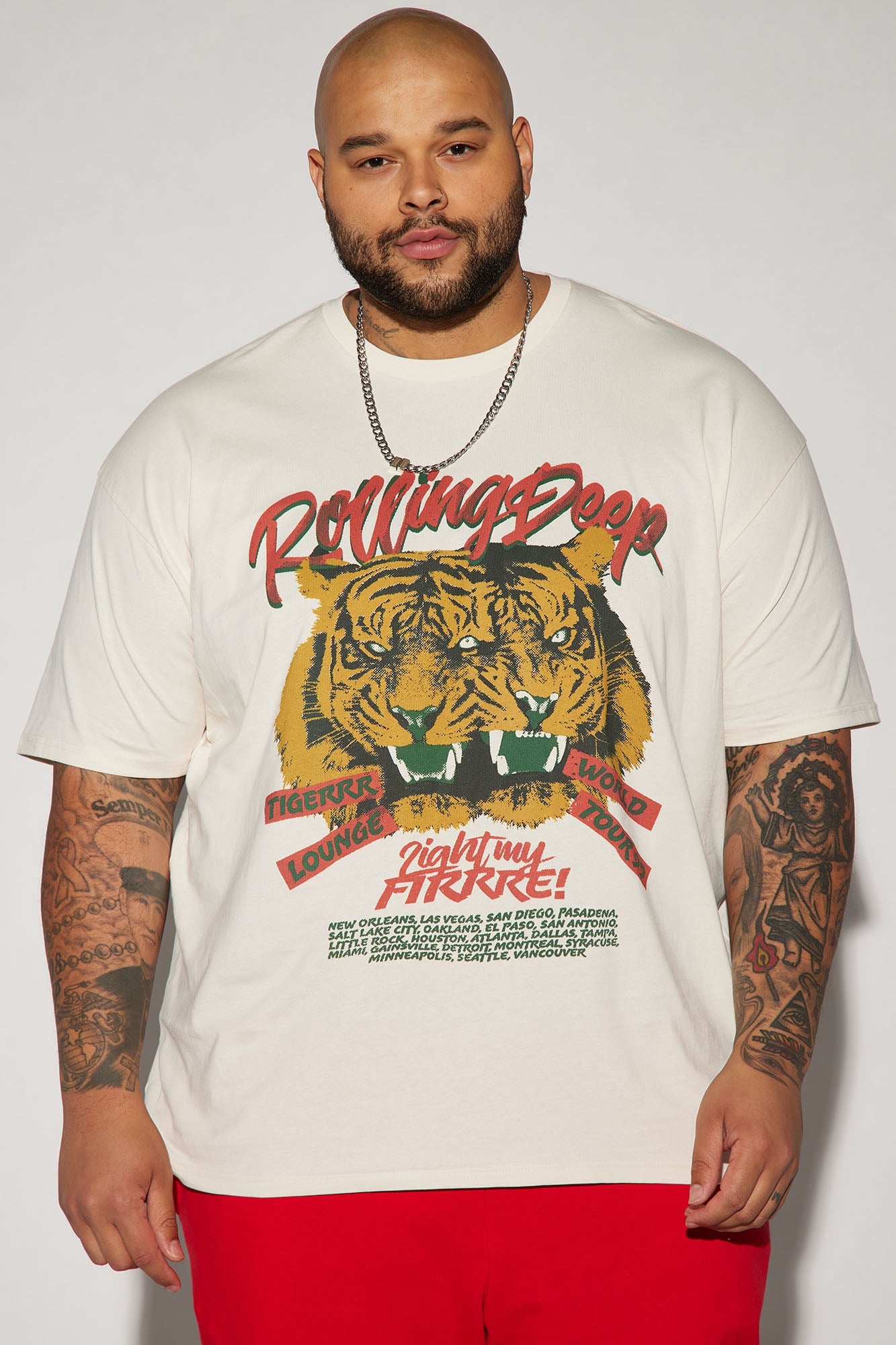 Rolling Short Sleeve Tee - Off White