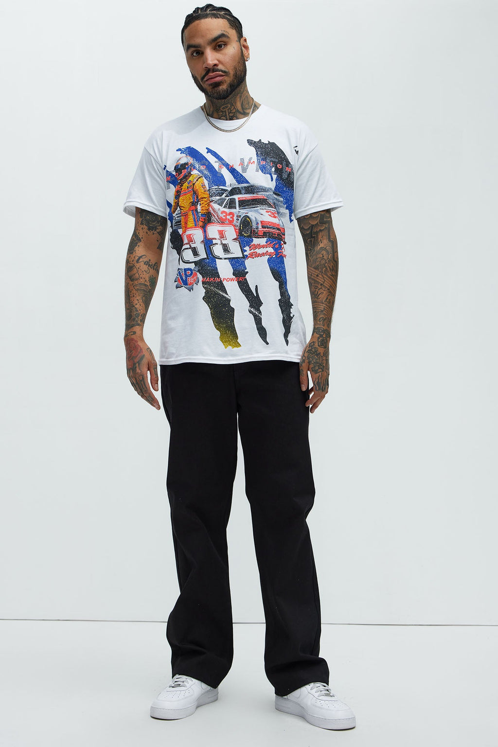 VP Racing Fast View Short Sleeve Tee - White
