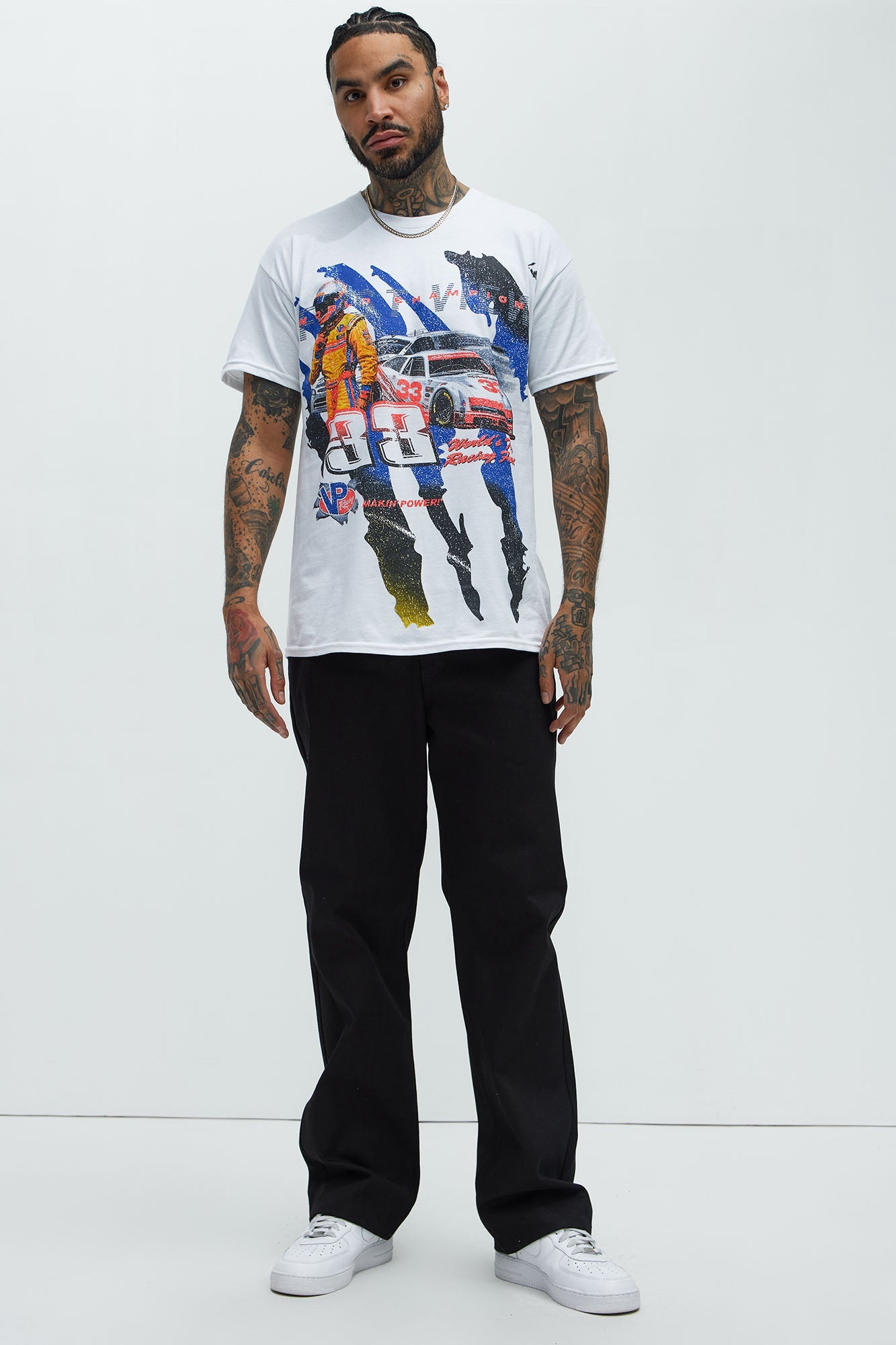 VP Racing Fast View Short Sleeve Tee - White