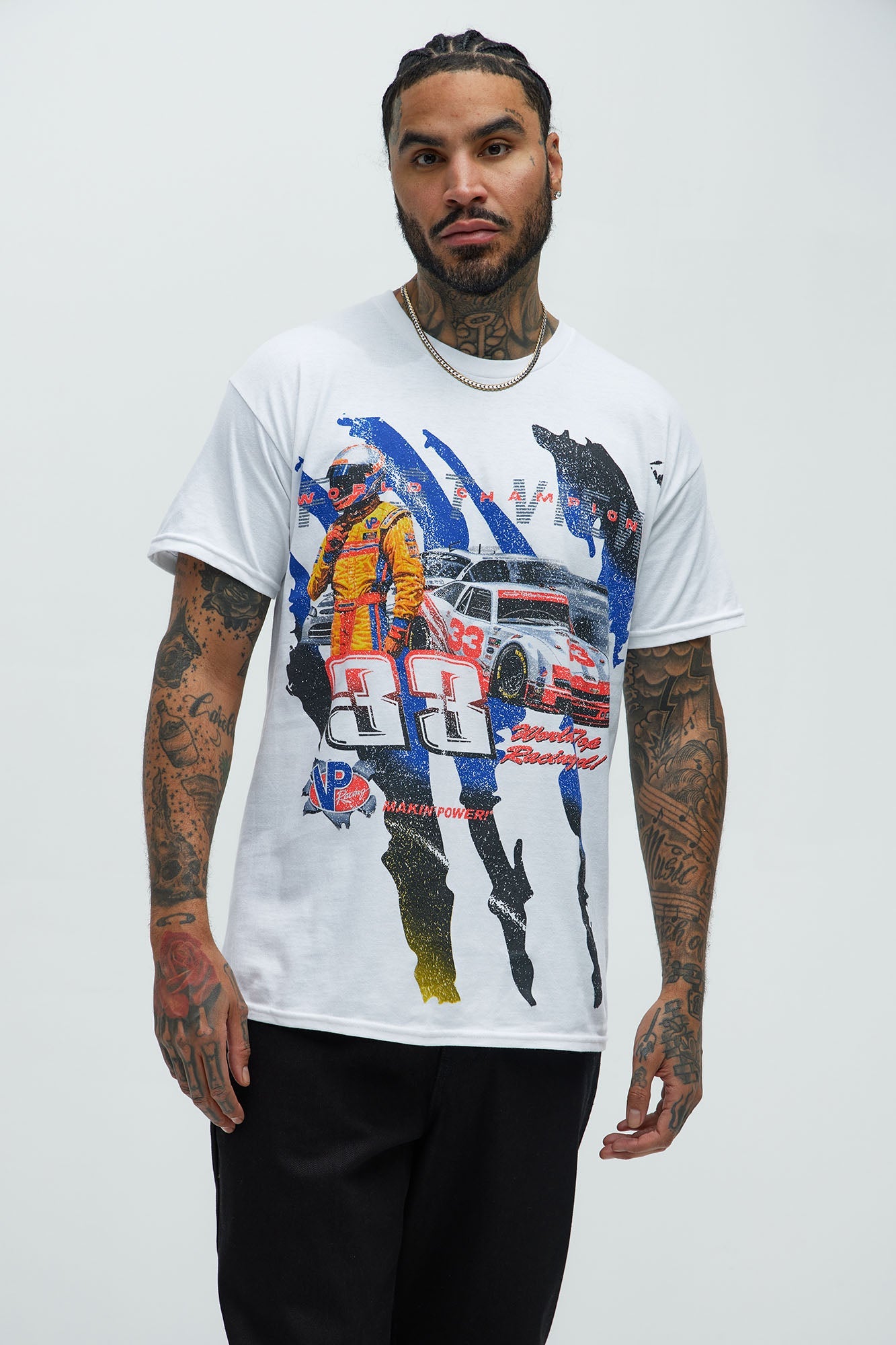 VP Racing Fast View Short Sleeve Tee - White