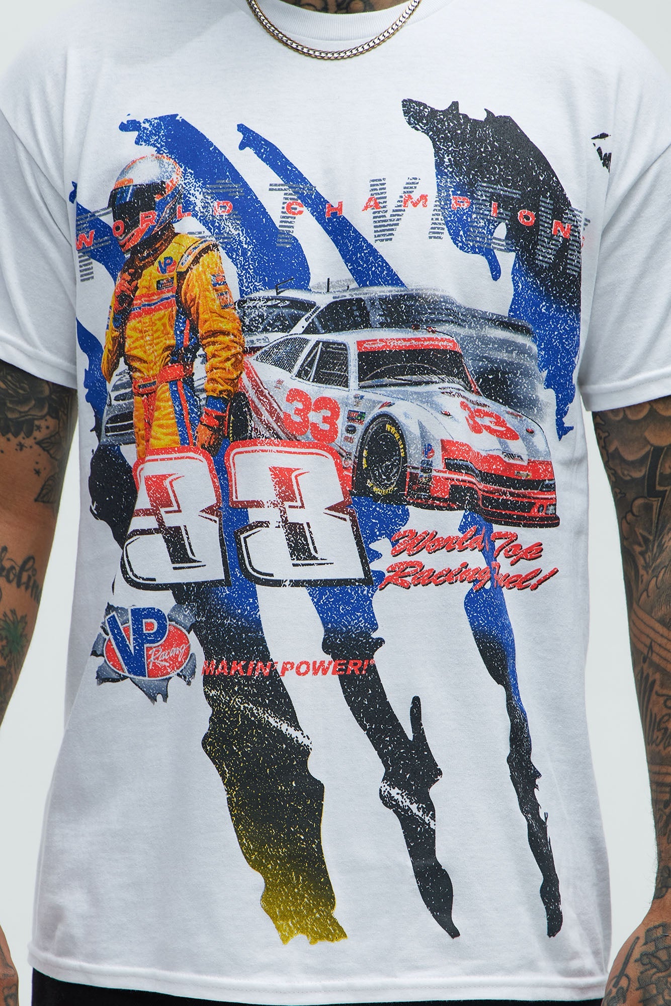 VP Racing Fast View Short Sleeve Tee - White