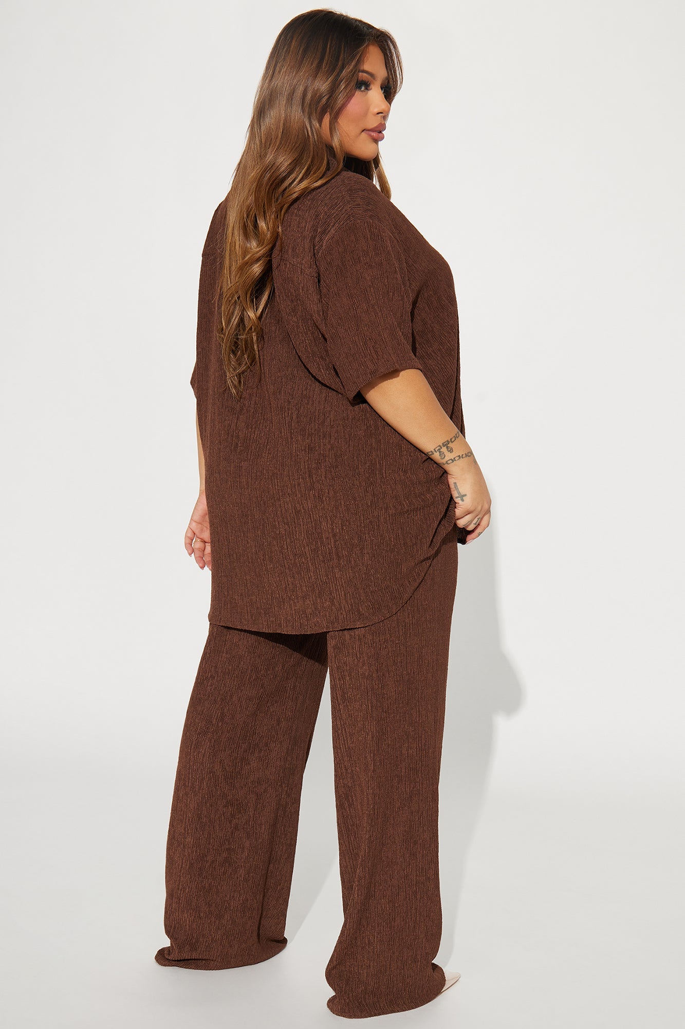 Vacay Vibes Pant Set - Brown