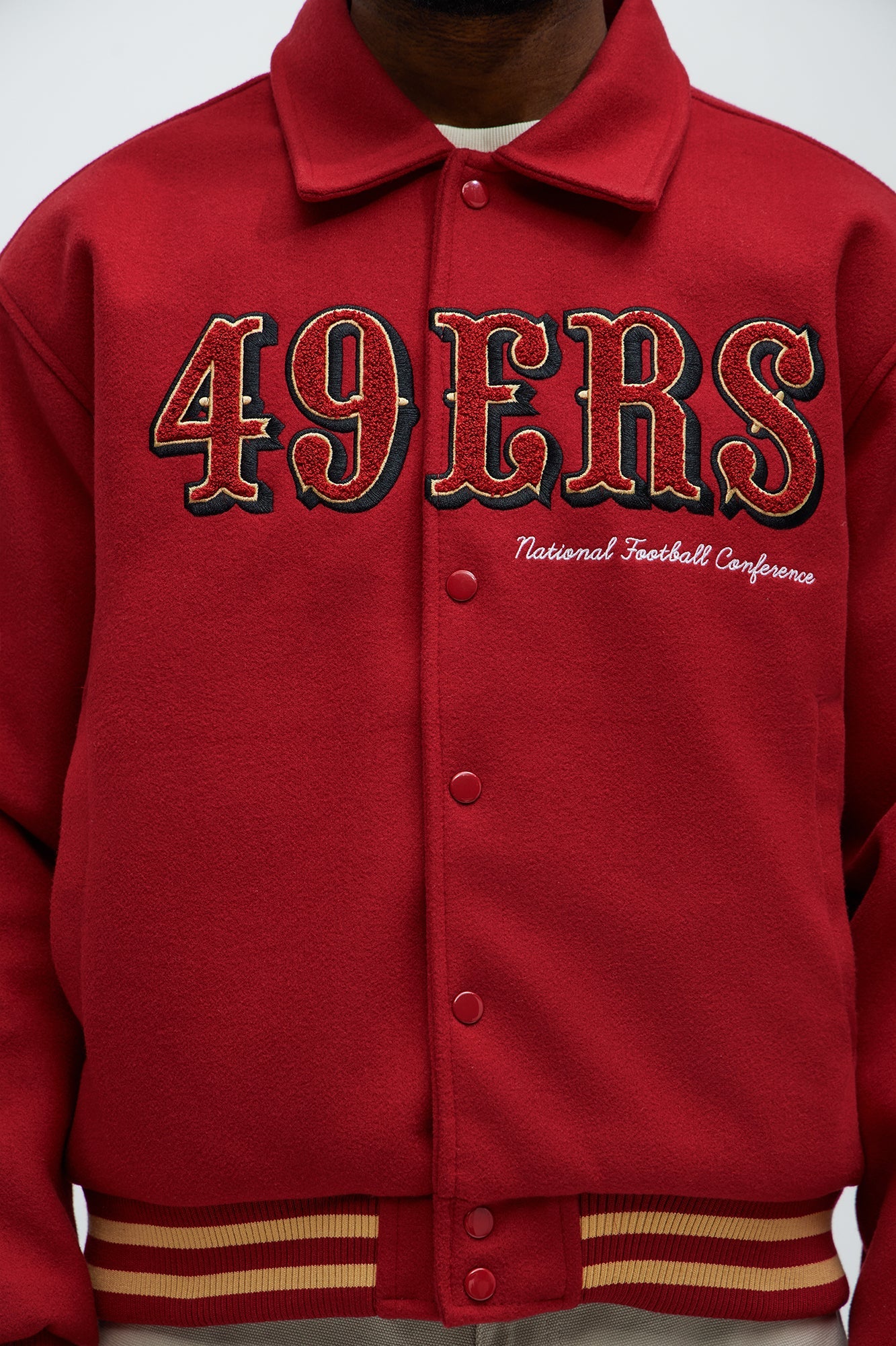 49ers Kodiak Mountain Jacket - Gold/Red