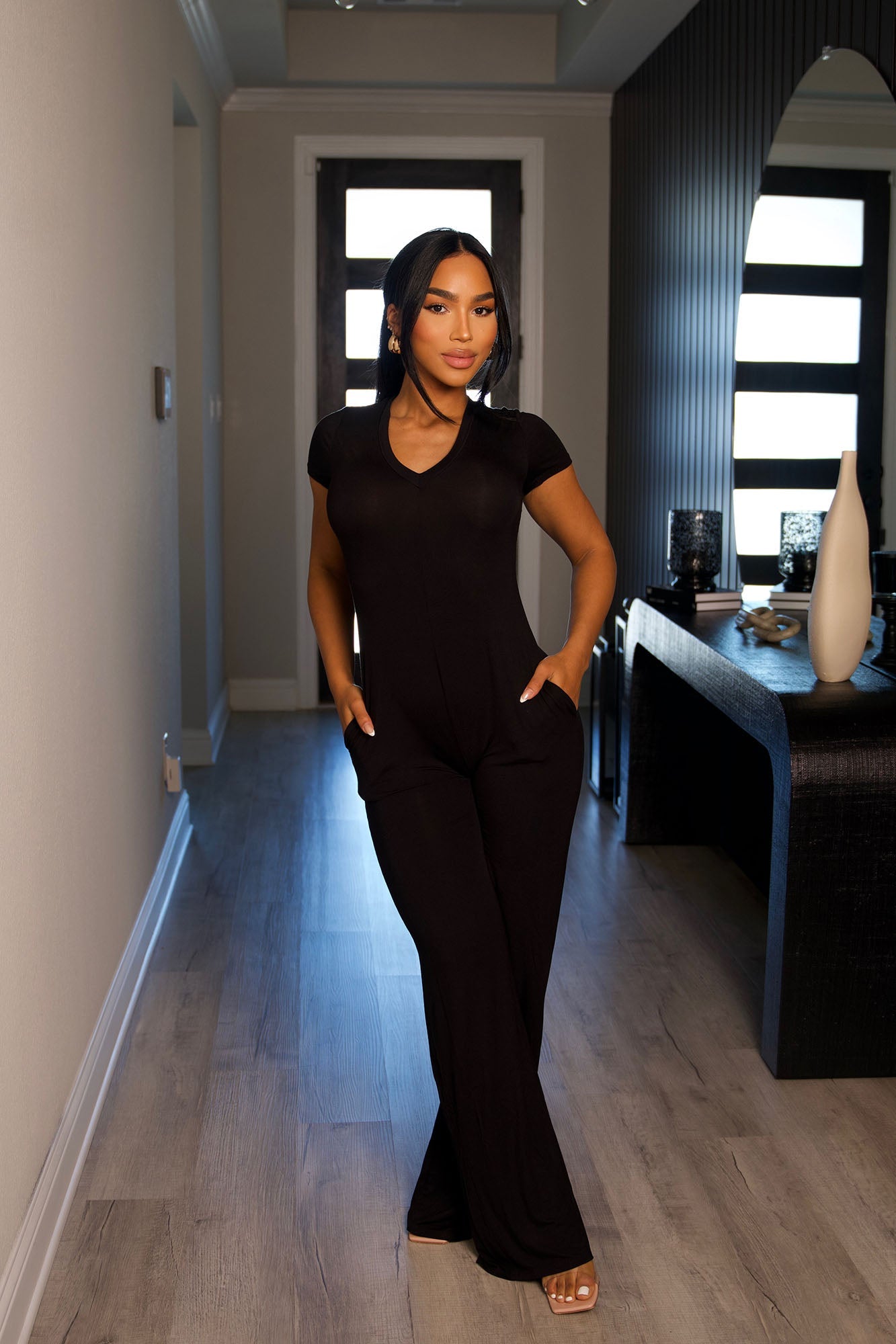 Perfect Weekend Jumpsuit - Black