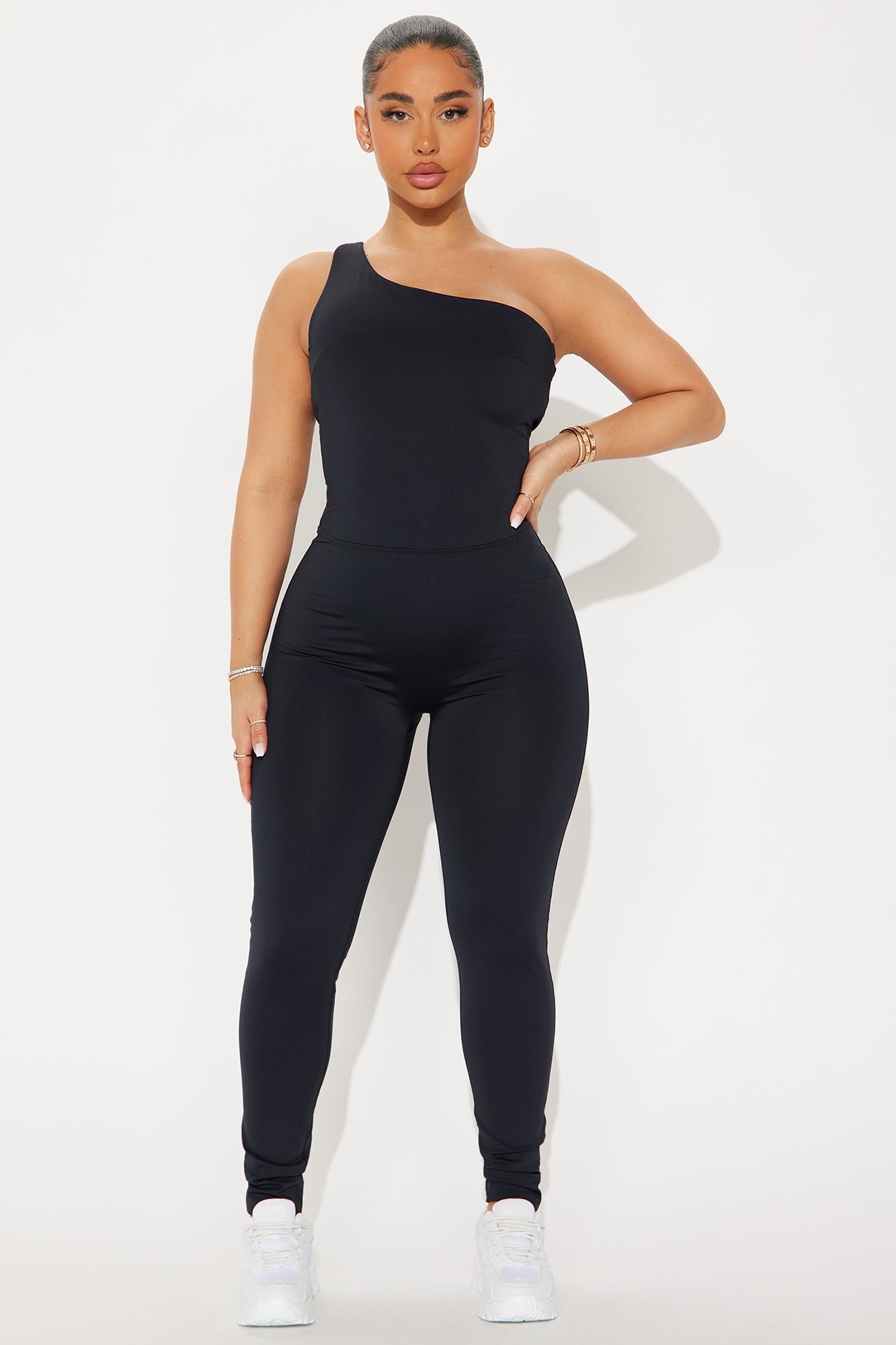 Balance Me Out Elevate Active Jumpsuit - Black