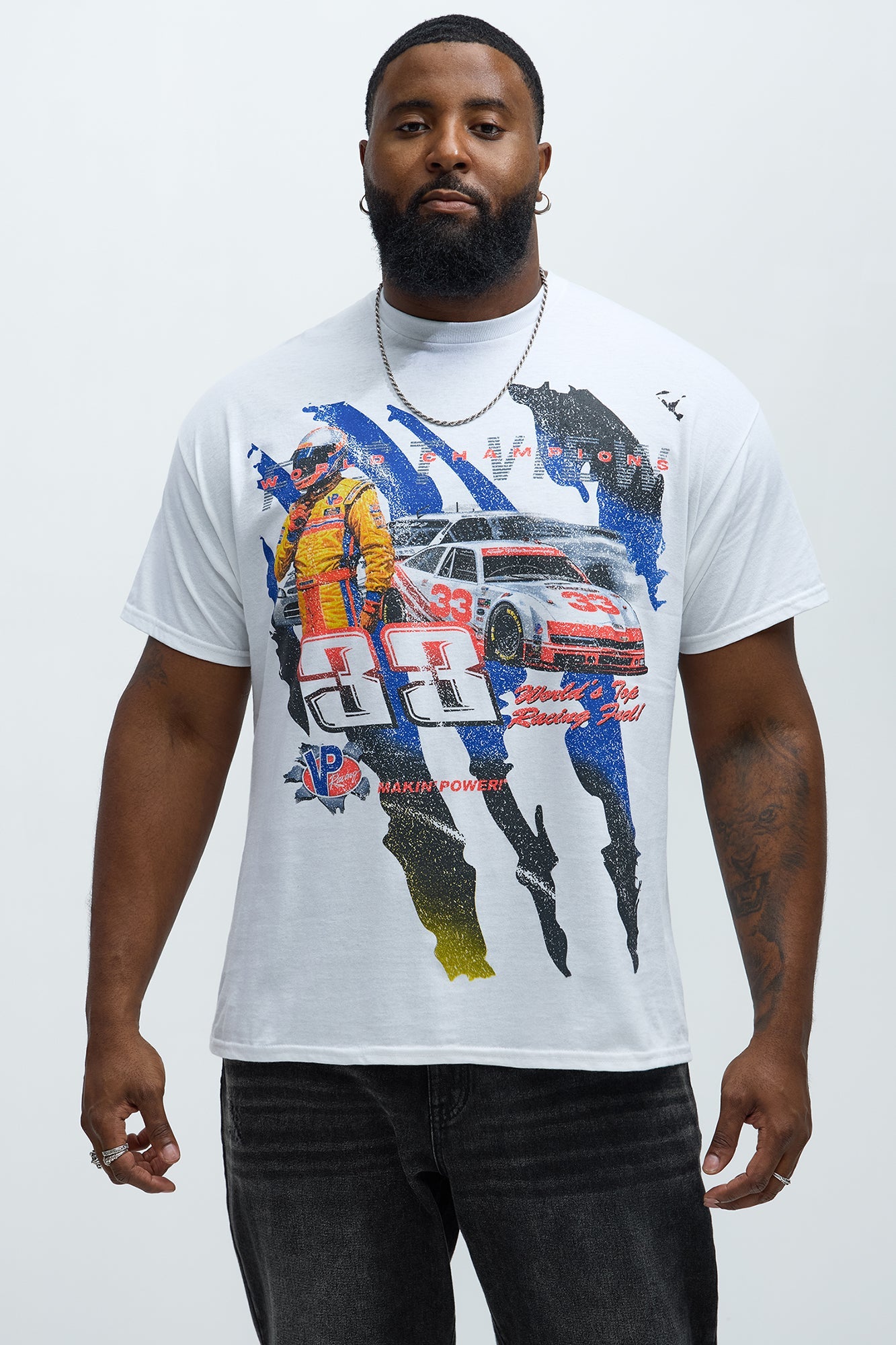 VP Racing Fast View Short Sleeve Tee - White