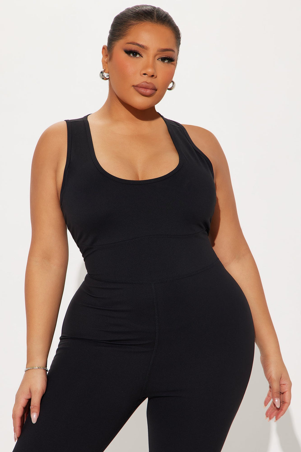 Natural Curve Super Soft Active Jumpsuit - Black