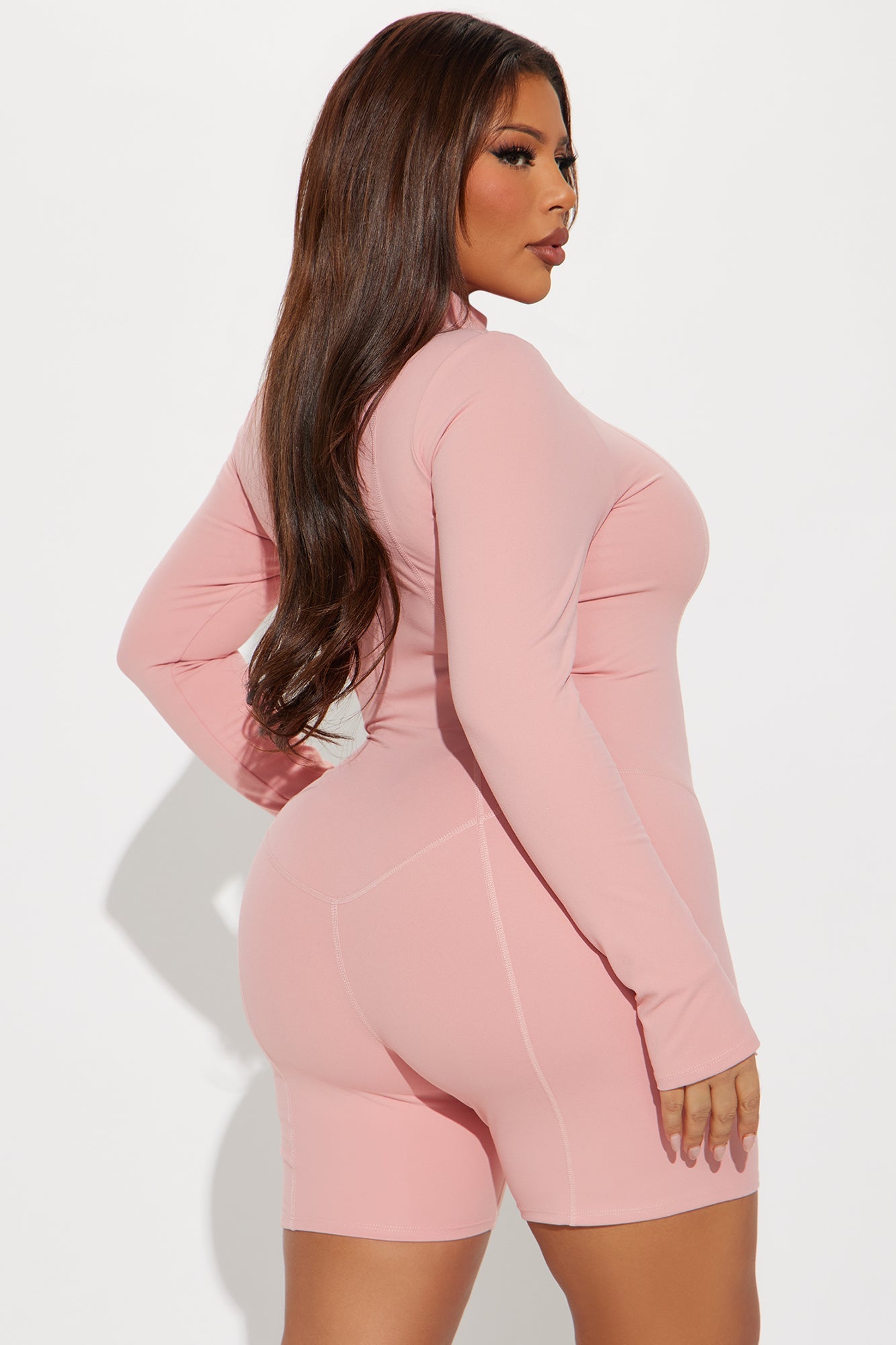 Trail Trek Super Soft Active Romper - Mauve